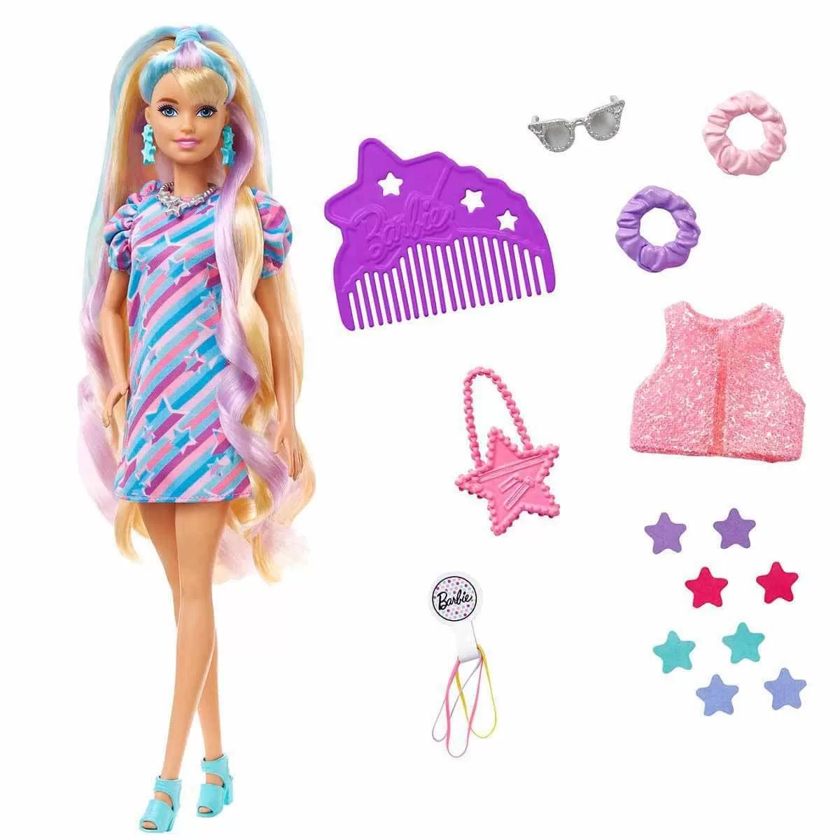 Barbie Upuzun Muhteşem Saçlı Bebekler (Karışık Model 1 Adet)