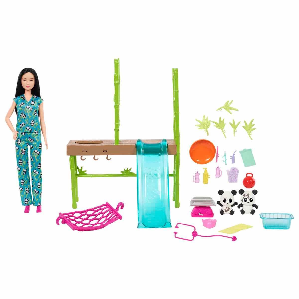 Barbie Yavru Panda Bakımı Oyun Seti