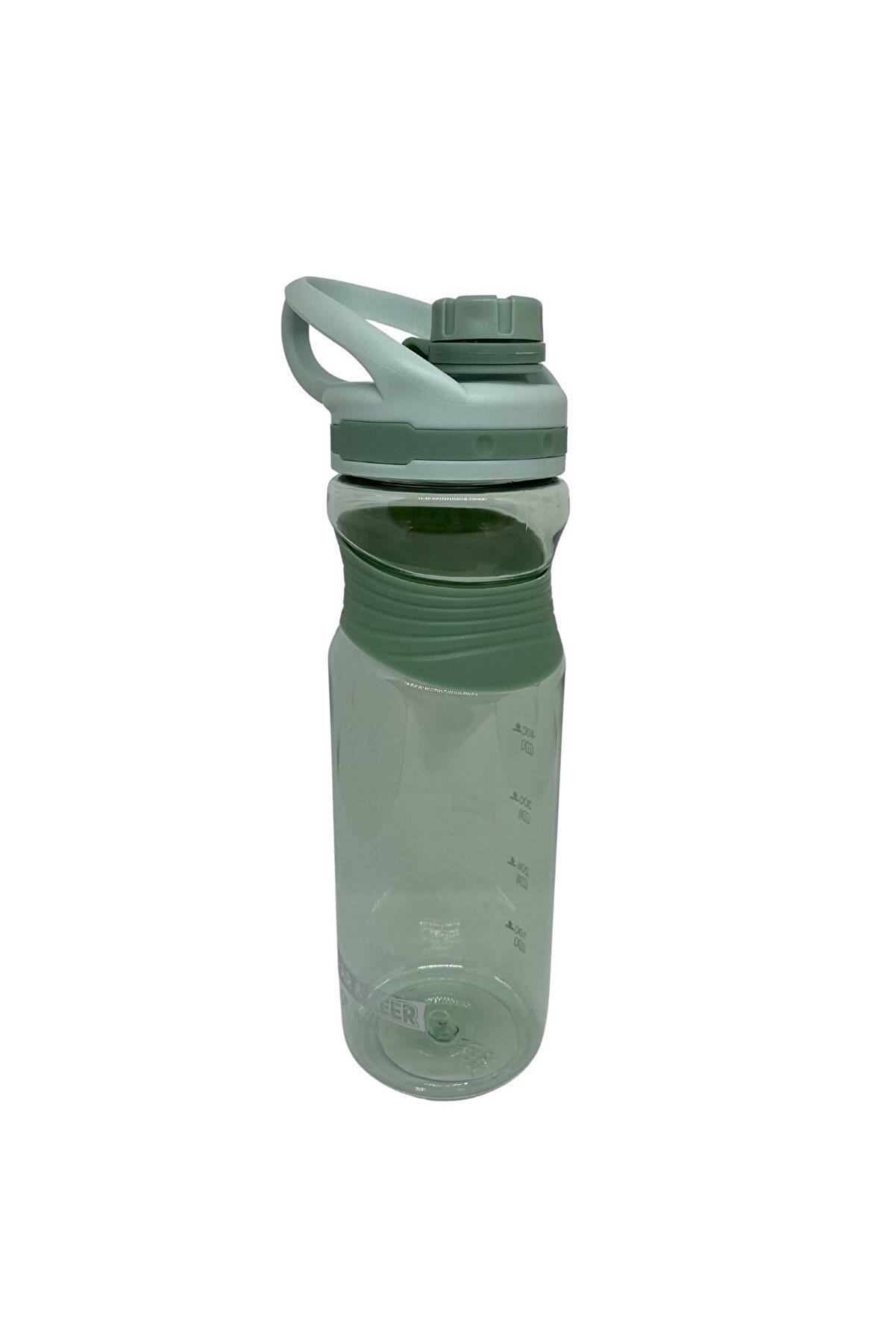 Bear & Deer 700 ml Silikon Tutacaklı Pastel Renk Su Matarası (Karışık Renk 1 Adet)