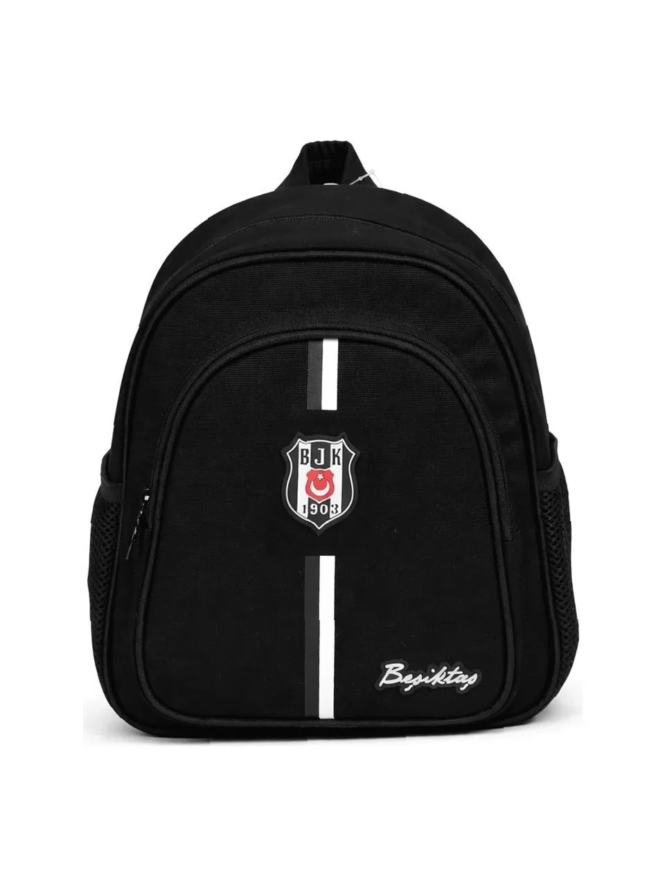 Beşiktaş Anaokulu Kreş Çantası EmPrime Baskı Detaylı Kanvas Sırt Çantası