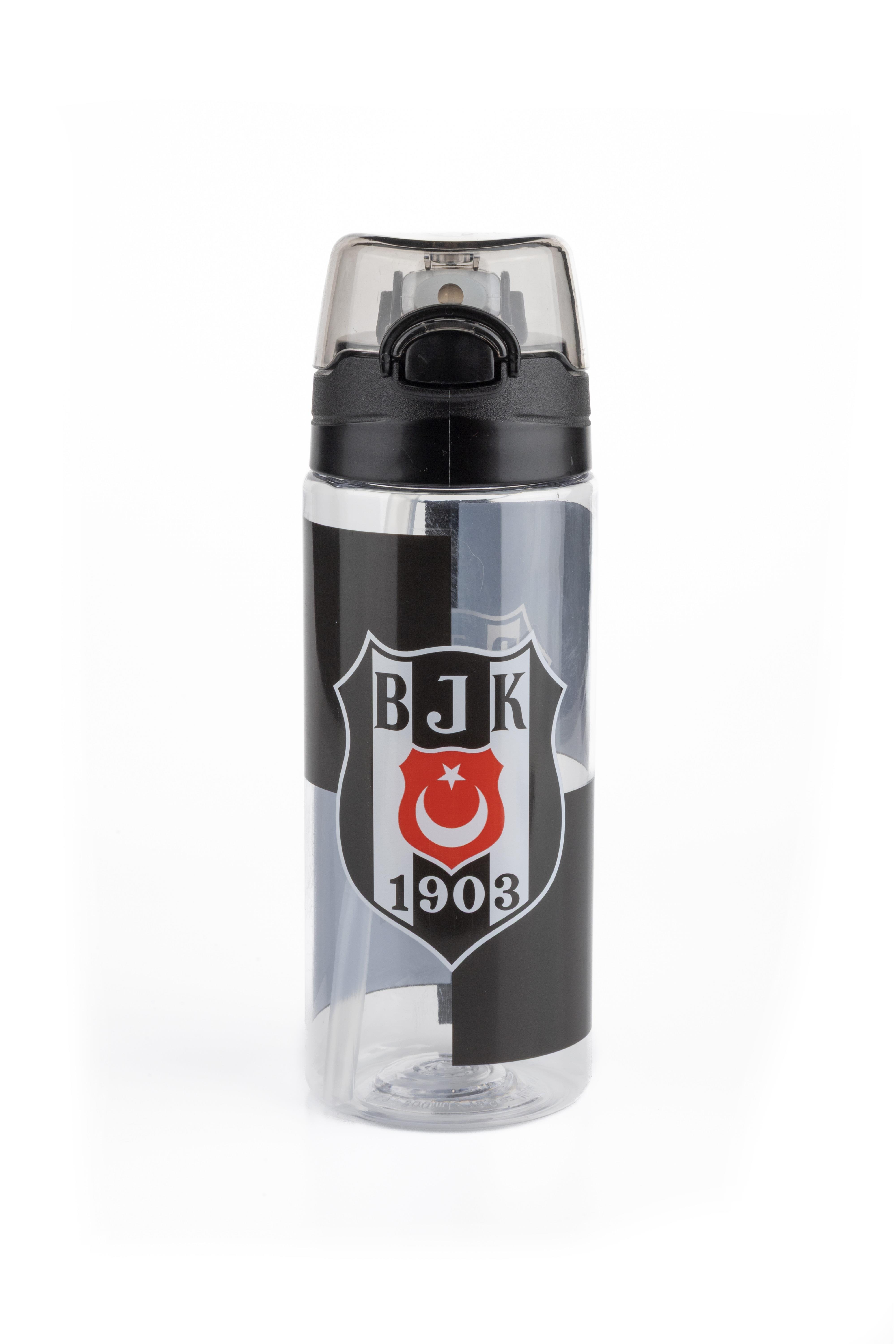 Beşiktaş Bjk 1903 Logo Desenli 500 ML Matara Pipetli Suluk Yeni Sezon