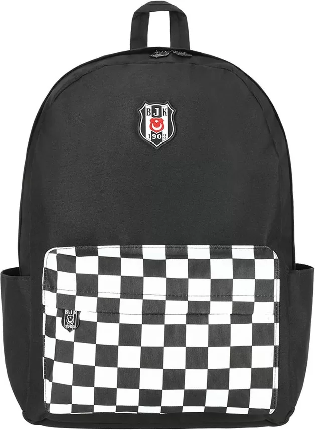 Beşiktaş Dama Cep Desenli Sırt Çantası