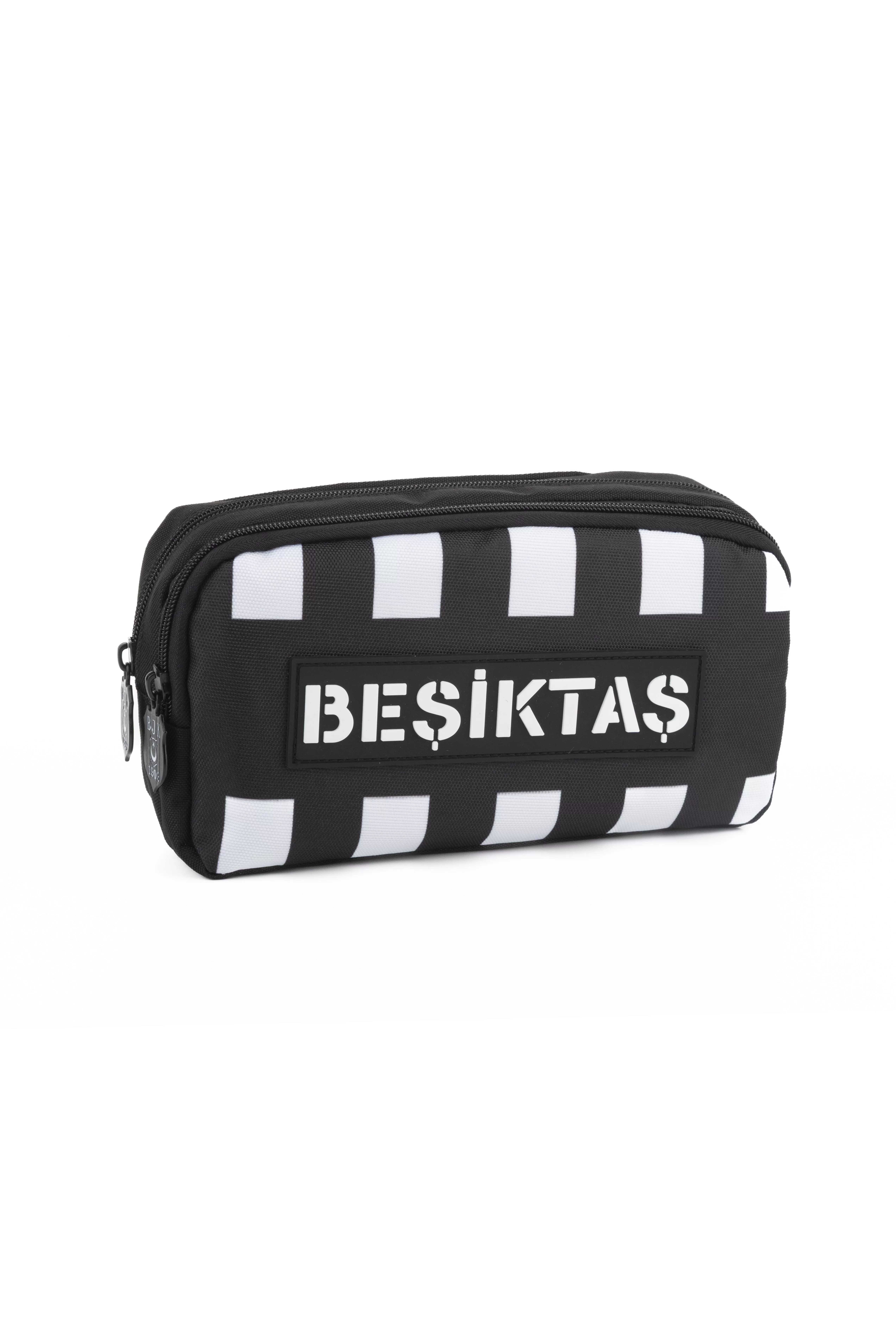 Beşiktaş Kalem Çantası Beşiktaş Tribün Çubuklu 2 Bölmeli Kalemlik