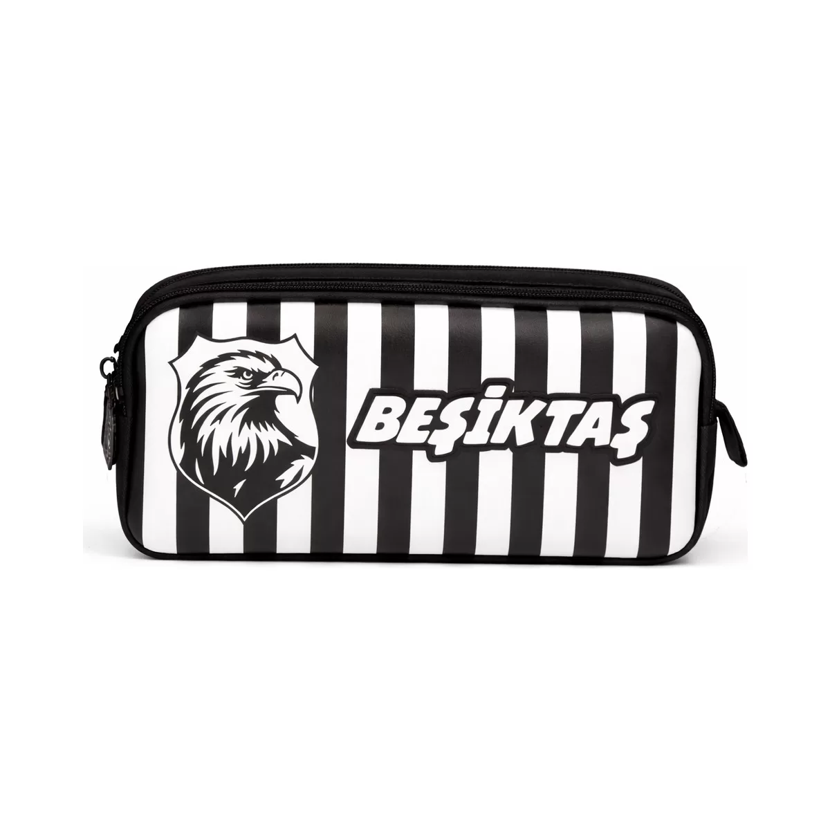 Beşiktaş Lisanslı Çubuklu Kalemlik 2 Bölmeli Kalem Çantası
