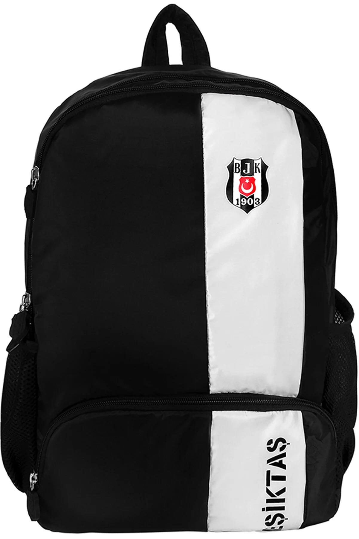 Beşiktaş Reflektör Şerit 2 Bölmeli Okul Sırt Çantası