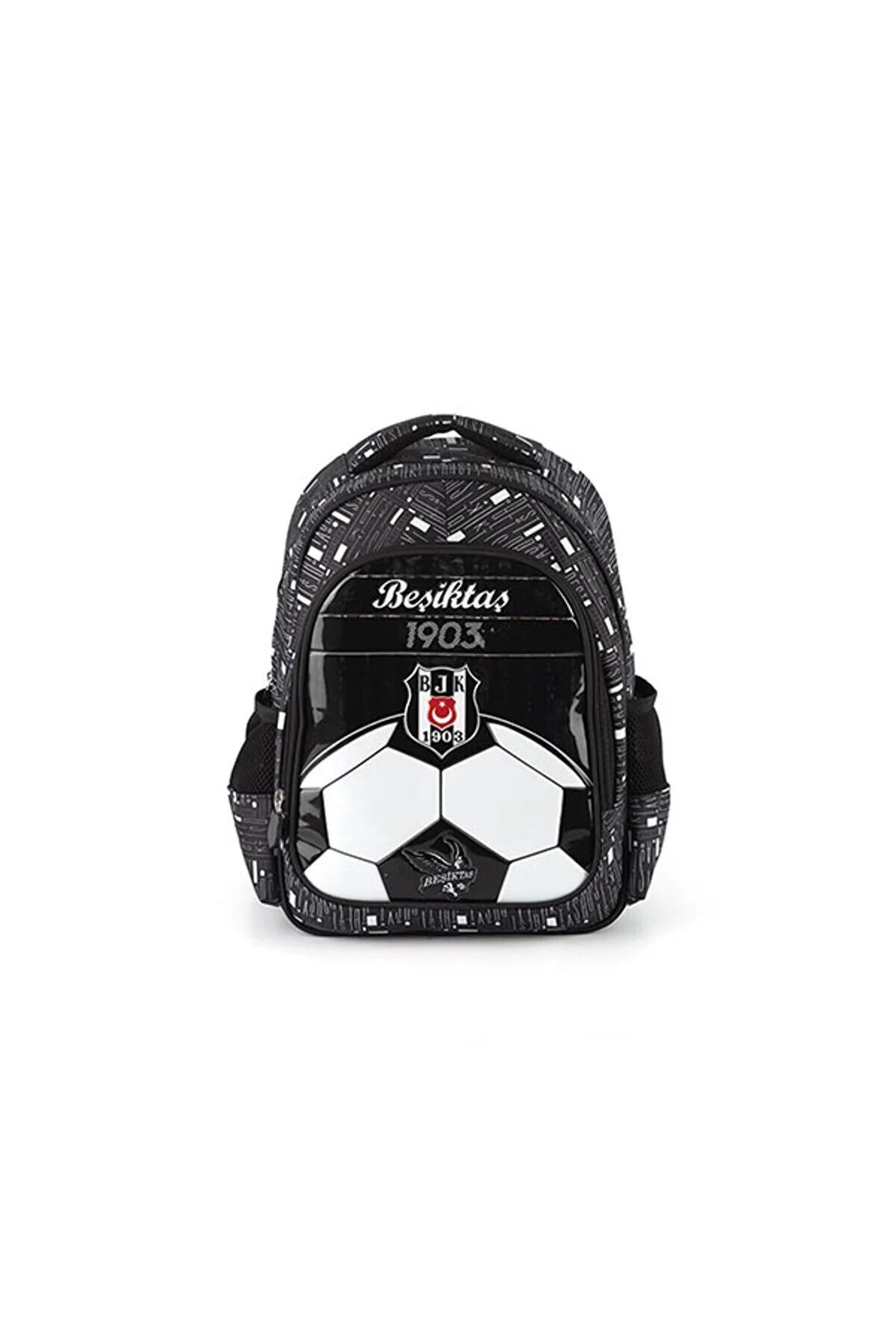 Beşiktaş Top Figürlü Okul Sırt Çantası