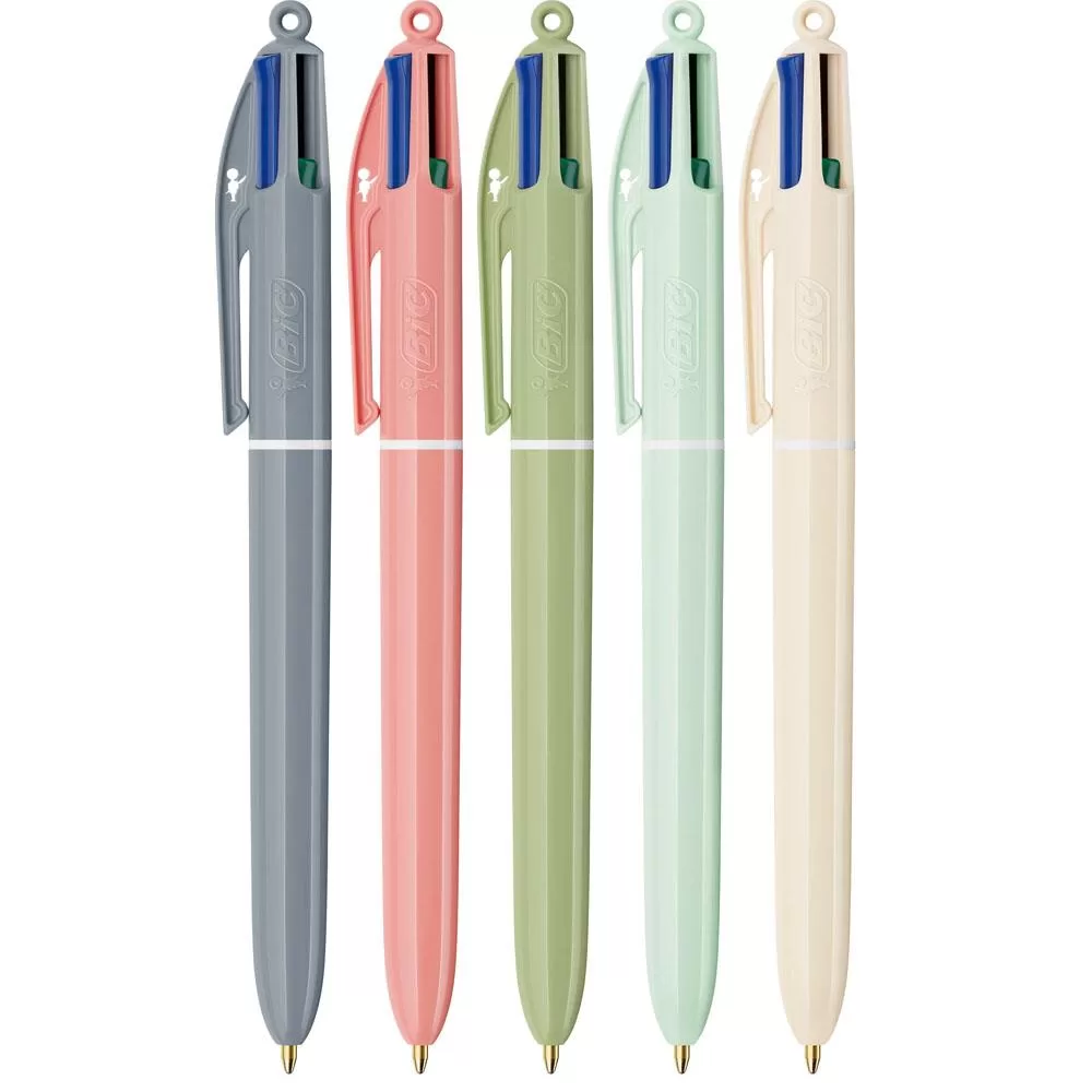 Bic 4 Colours Mineral Tükenmez Kalem 12 Li Kutu