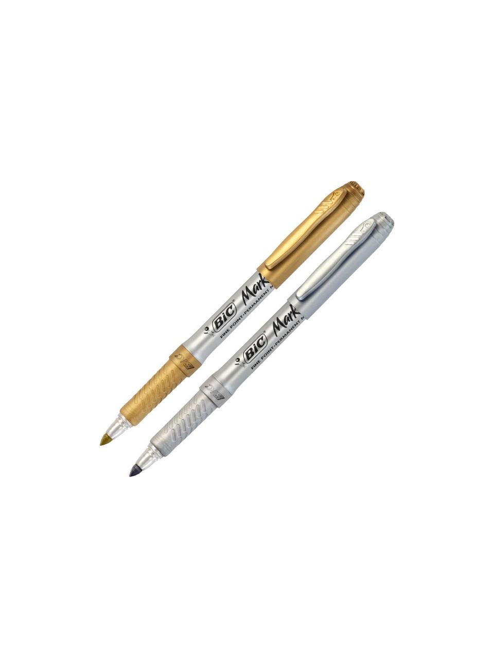 Bic Intensity Permanent Markör Altın Gümüş Bronz 3'lü Blister