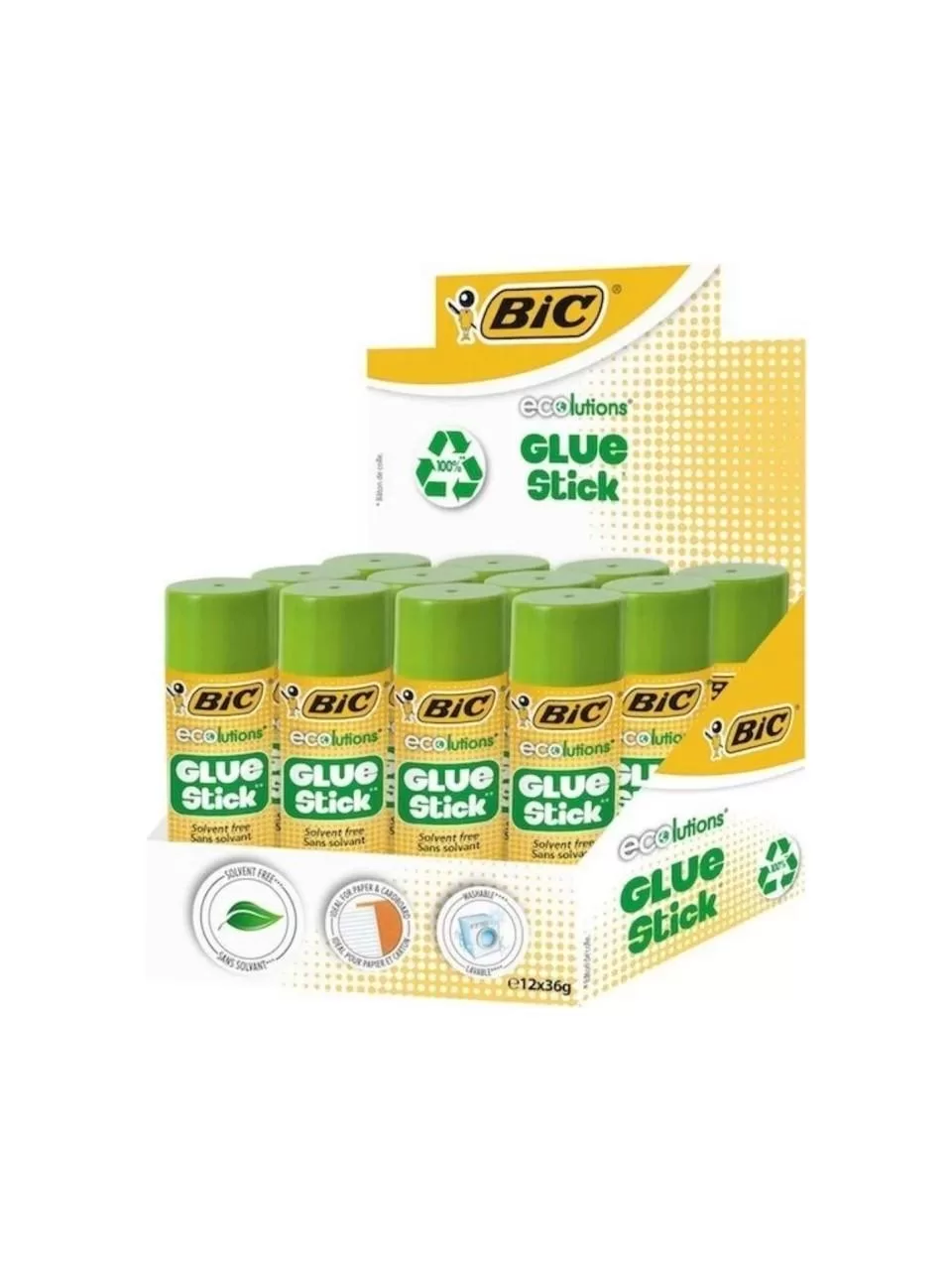 Bic Stick Yapıştırıcı Eco Glue 36 GR 12 Li Kutu