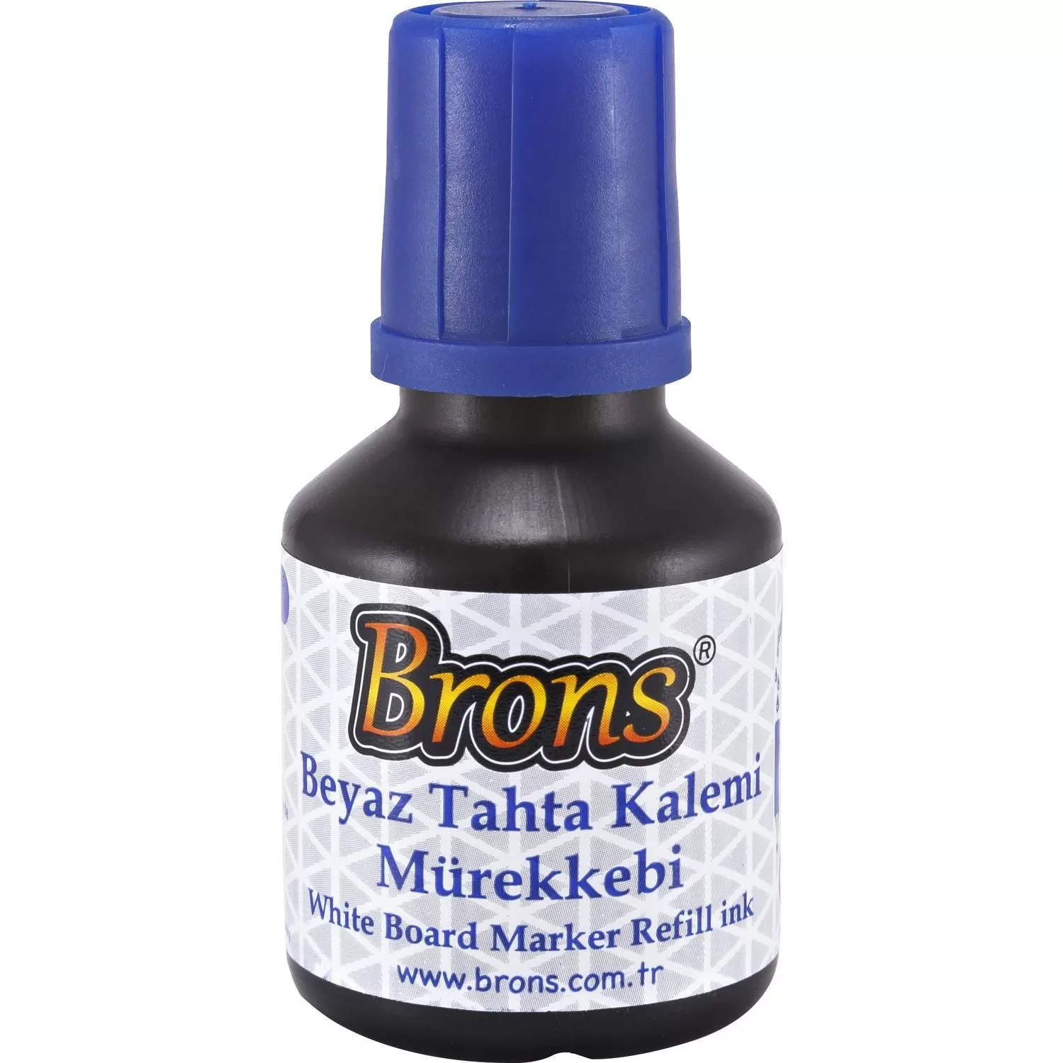 Brons Tahta Kalem Mürekkebi 30 CC Mavi BR-351