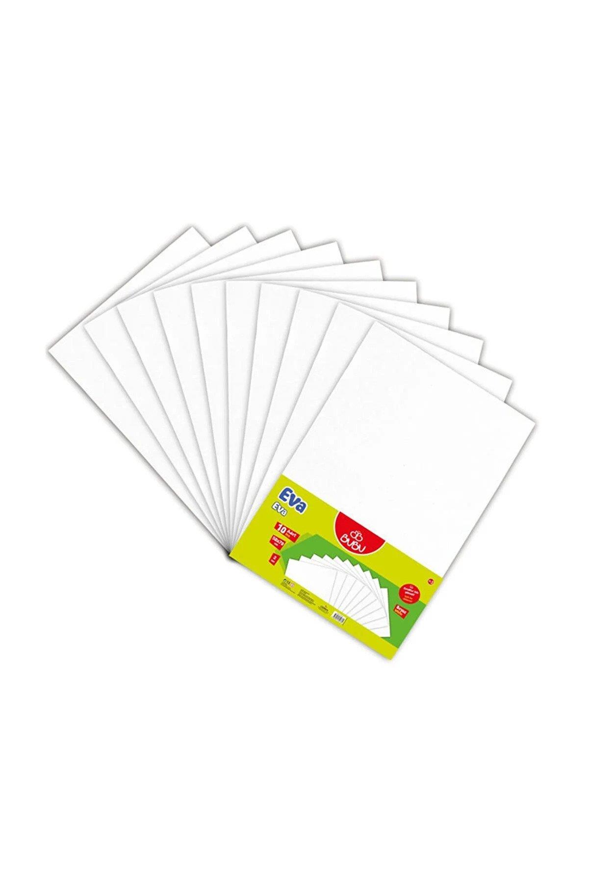 Bu-Bu Eva 50 x 70 CM Beyaz Eva (10 Lu Paket)