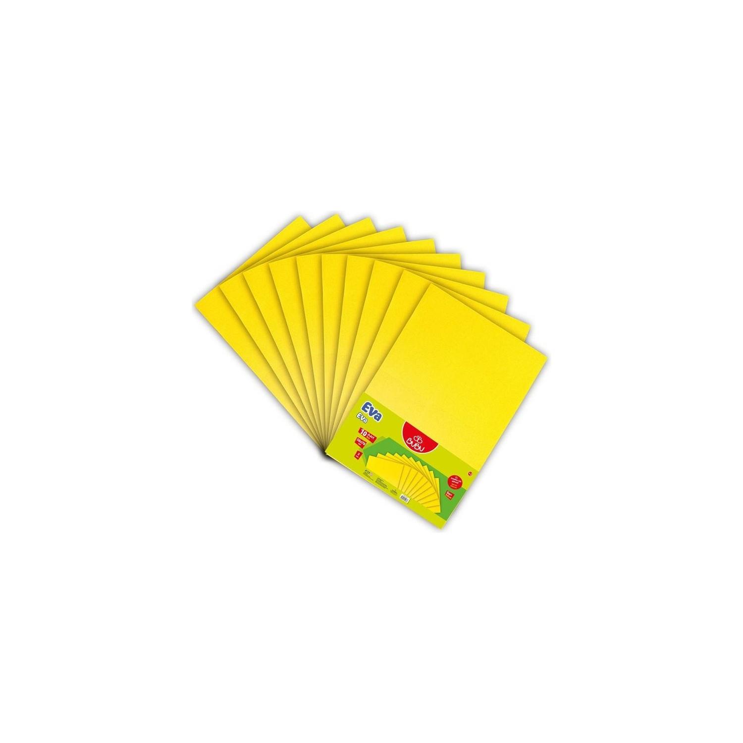 Bu-Bu Eva 50x70 Cm Sarı Eva 10 Lu Paket