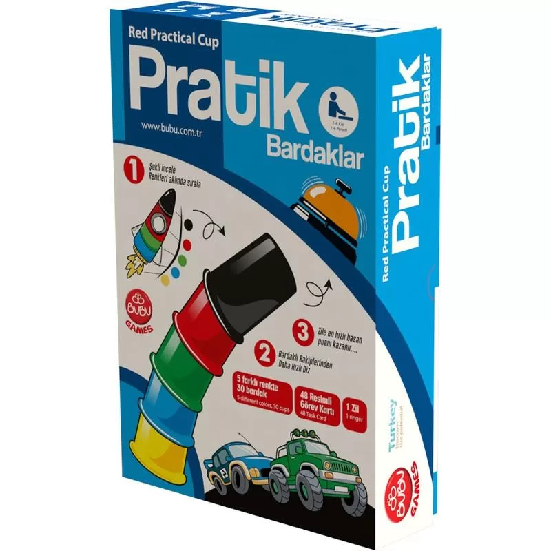 Bu-Bu Games Pratik Bardaklar BUBU-GM0004