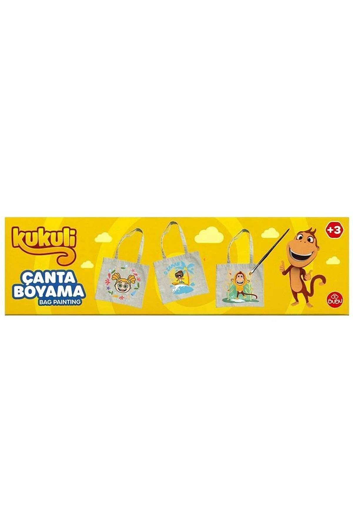 Bu-Bu Kukuli Çanta Boyama Seti