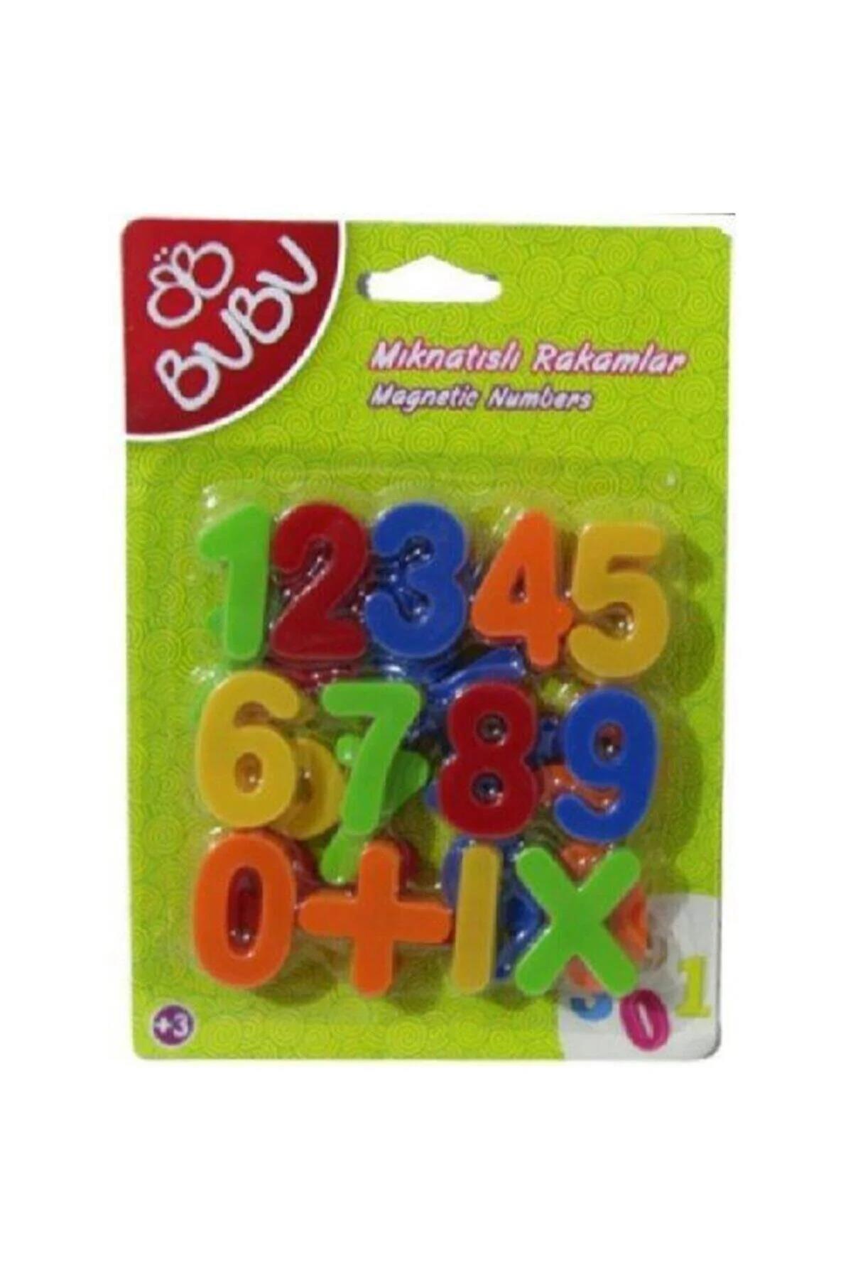 Bu-Bu Mıknatıslı Rakamlar 26 Parça Mıknatıslı Rakamlar