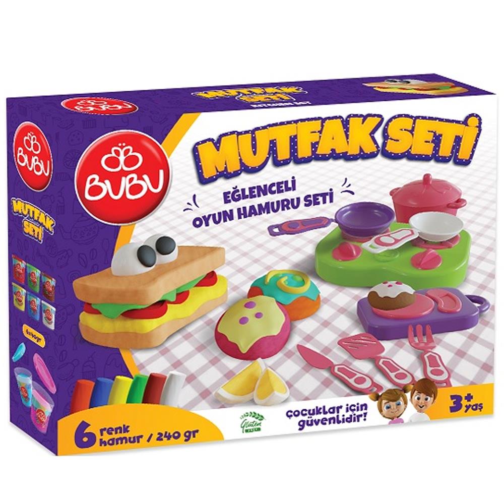 Bu-Bu Oyun Hamuru Seti Mutfak L Oyun Hamuru Seti