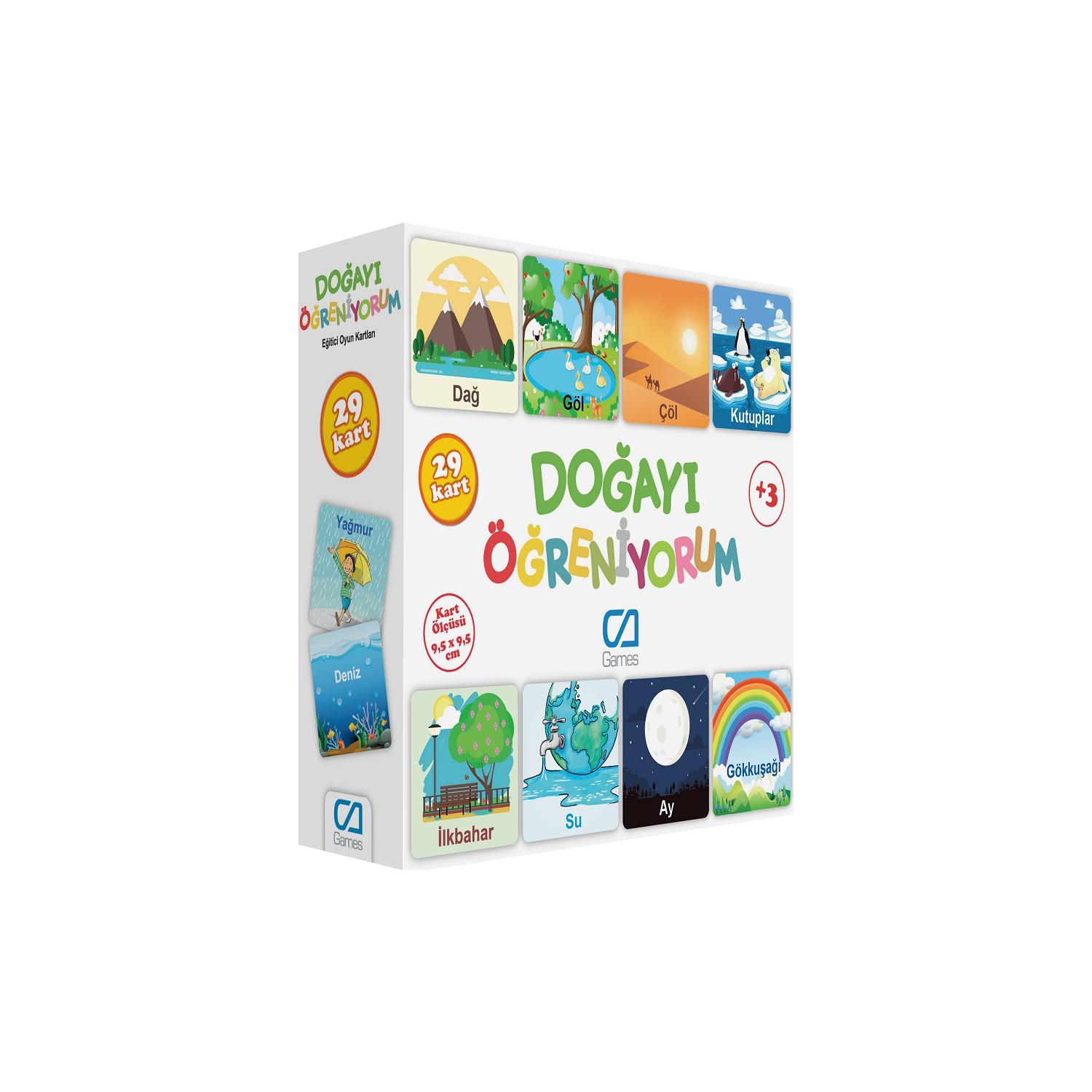 CA Games Doğayı Öğreniyorum - Eğitici Oyun Kartları