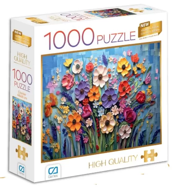 Ca Games Çiçekler Puzzle 1000 Parça