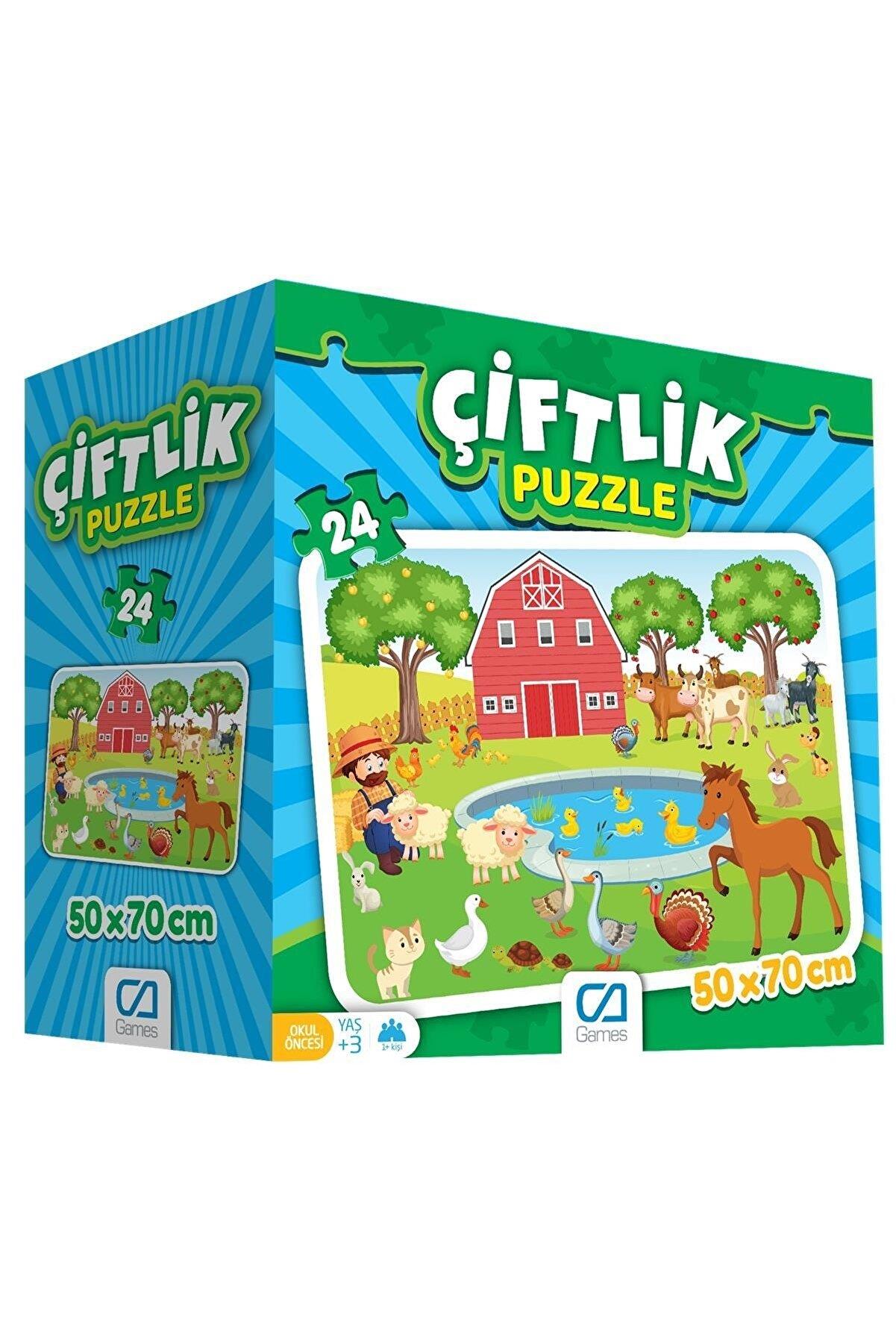 Ca Games Çiftlik Yer Eğitici Puzzle