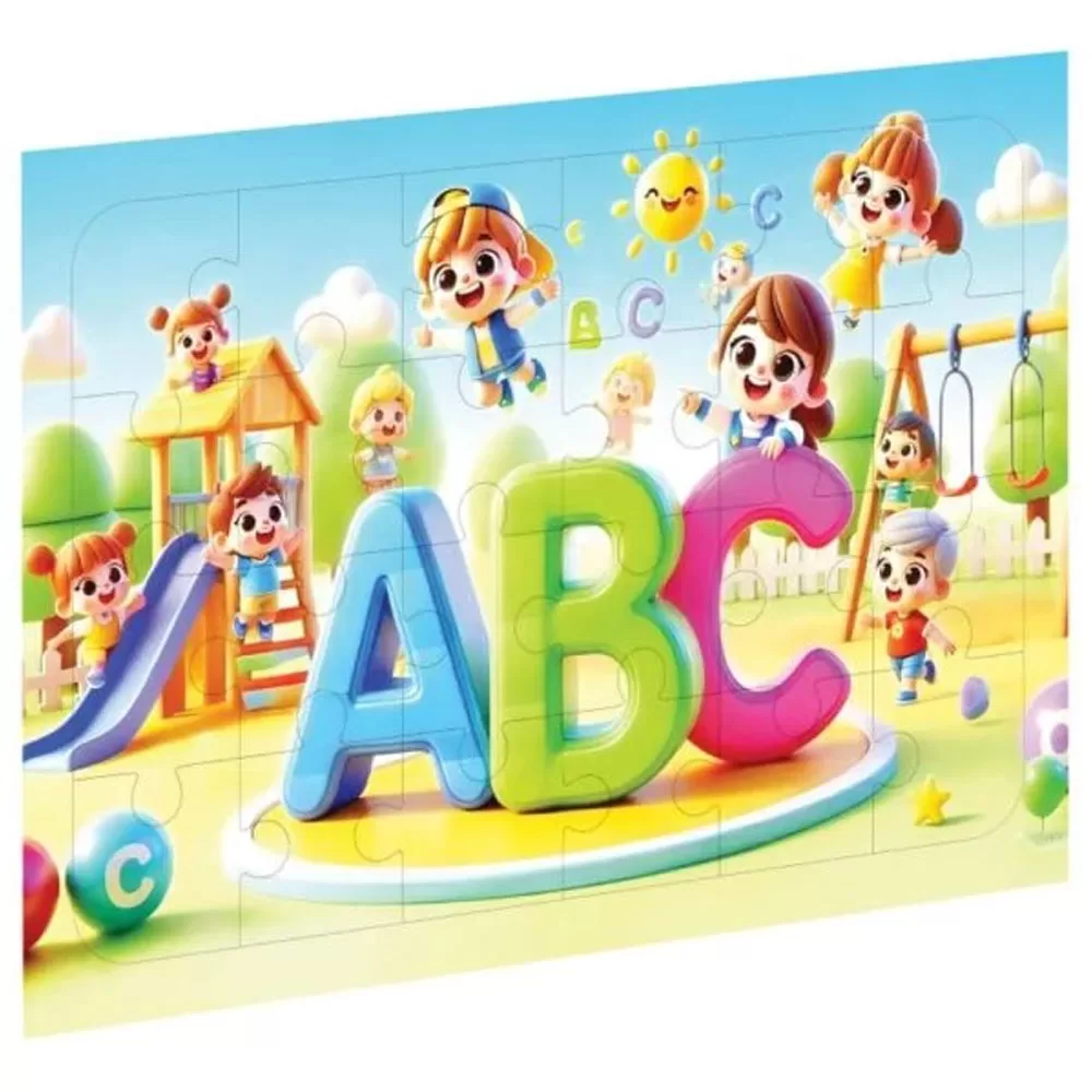 Ca Games Puzzle Eğlenceli Harfler Ahşap