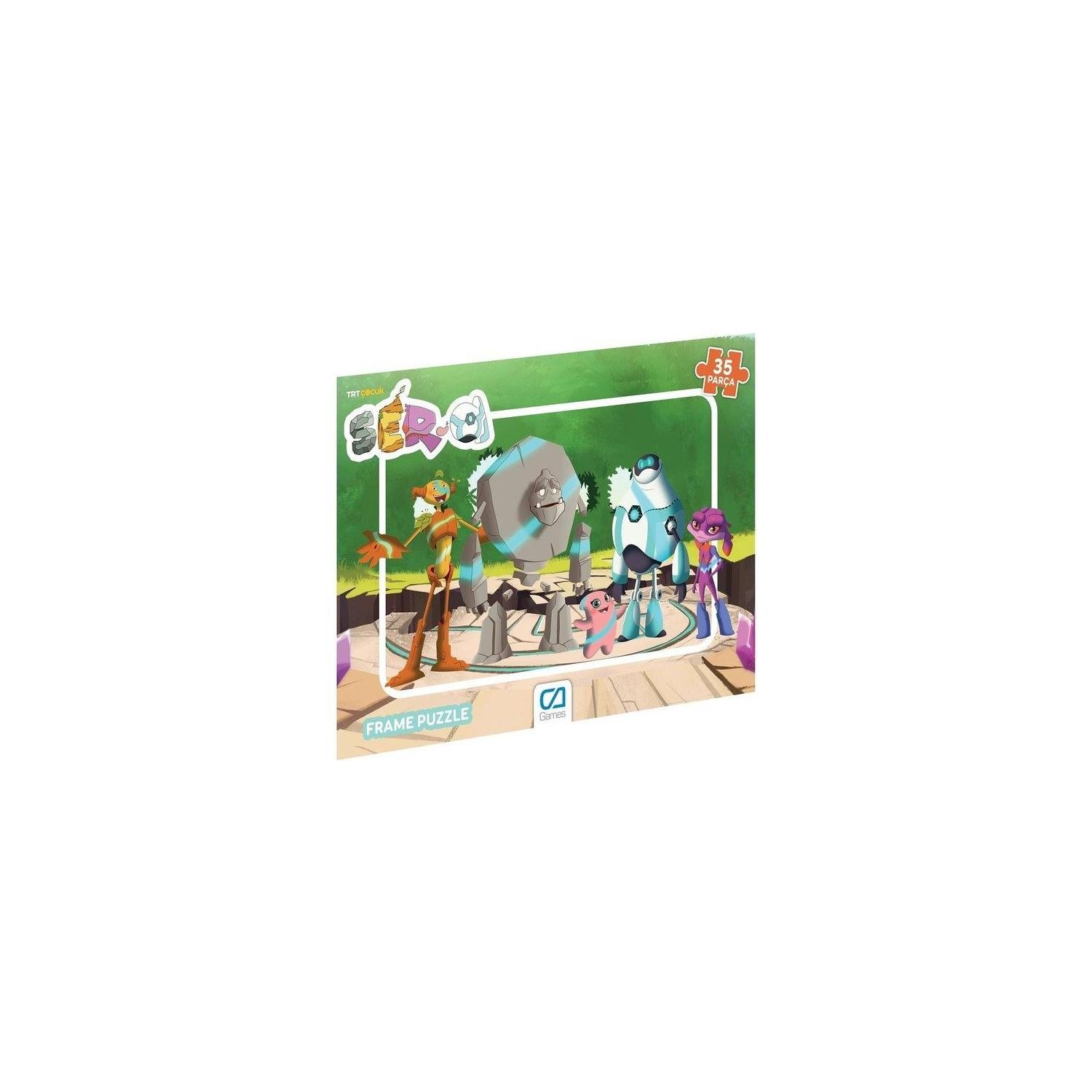 Ca Games Ser-a Frame Puzzle 35 Parça