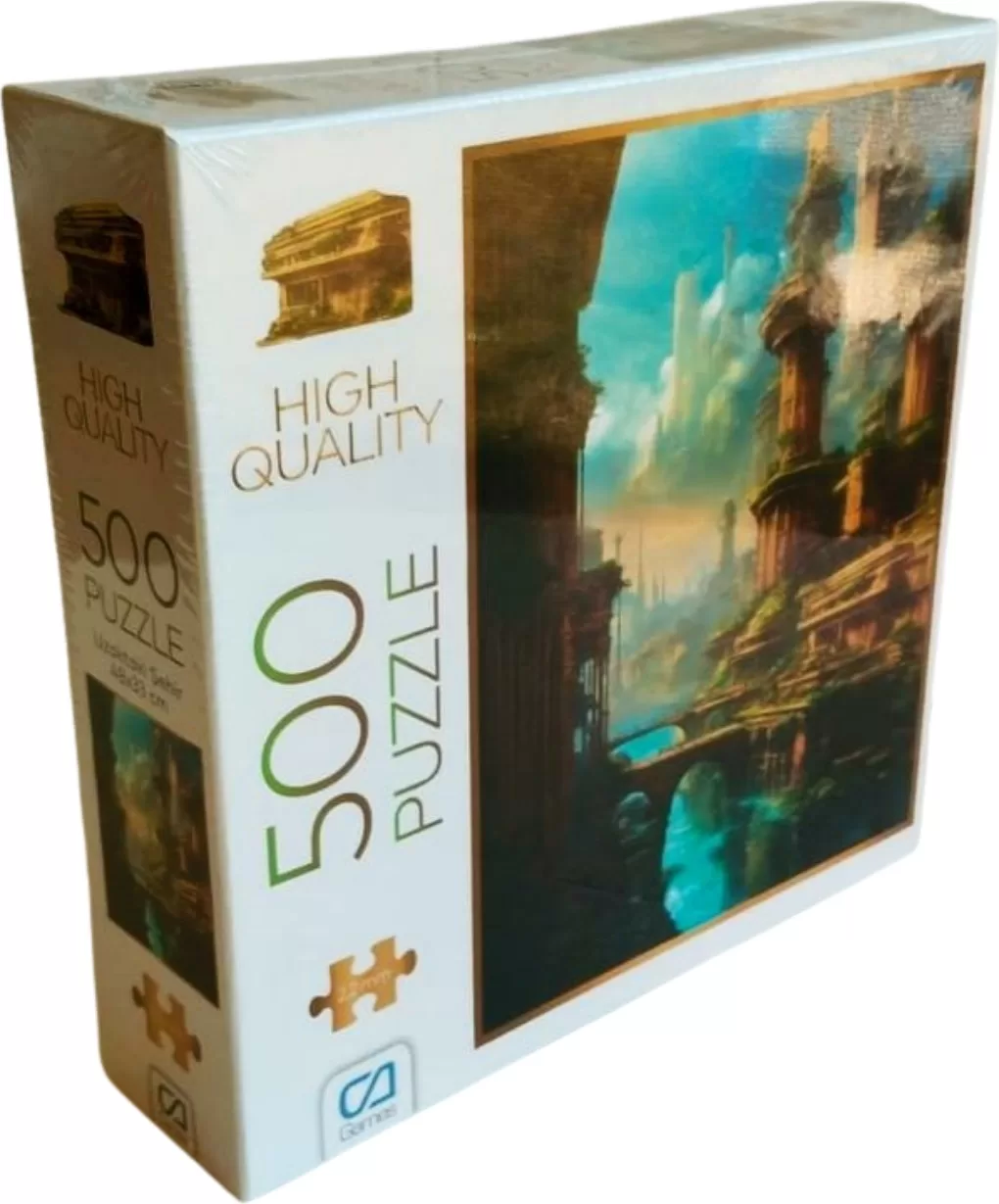 Ca Games Uzaktaki Şehir Puzzle 500 Parça