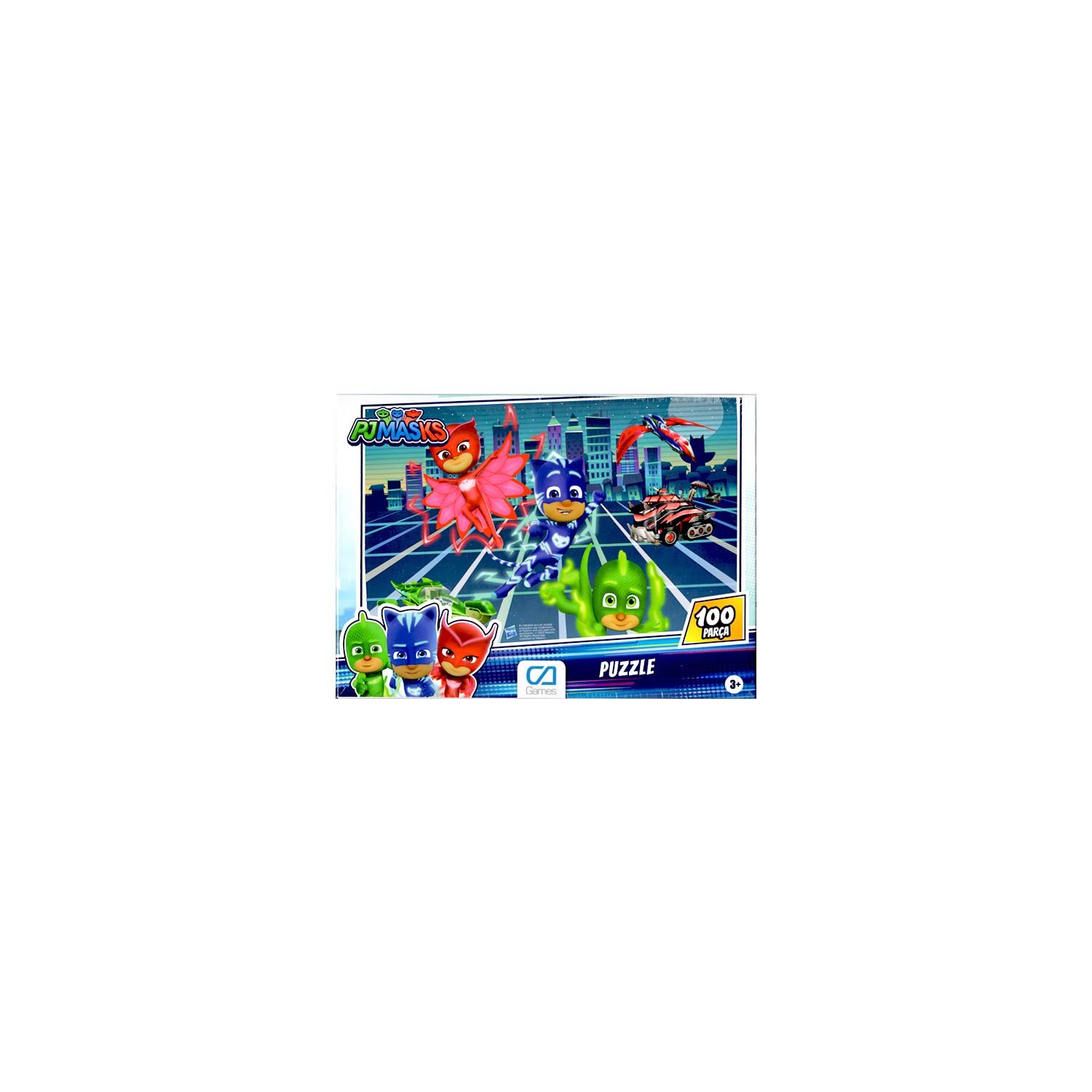 Ca Puzzle 100 Parça Pjmasks 100 Parça Çocuk Puzzle