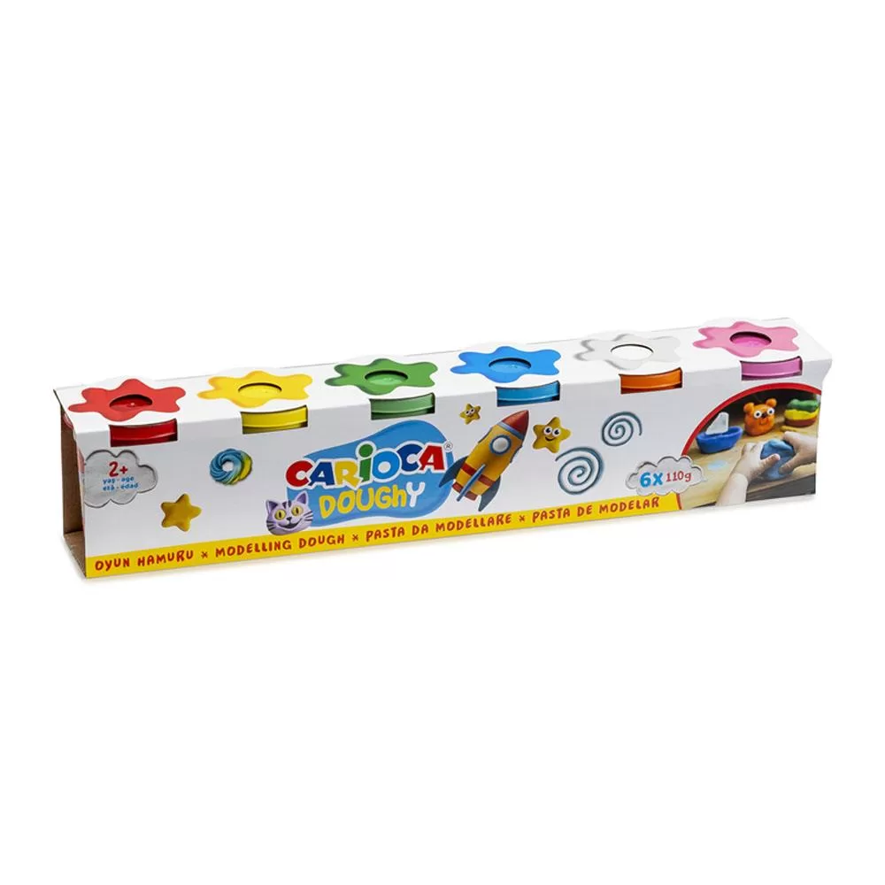 Carioca Oyun Hamuru 6 x 110 GR Oyun Hamuru