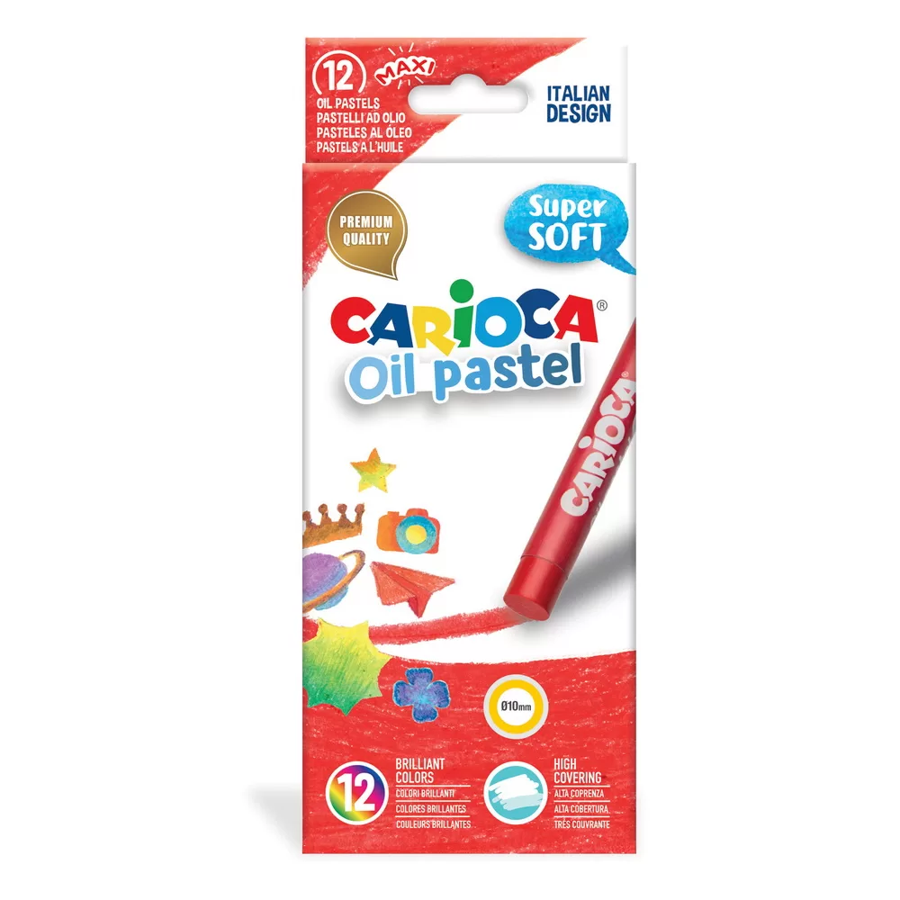 Carioca Yağlı Pastel Boya 12 Renk
