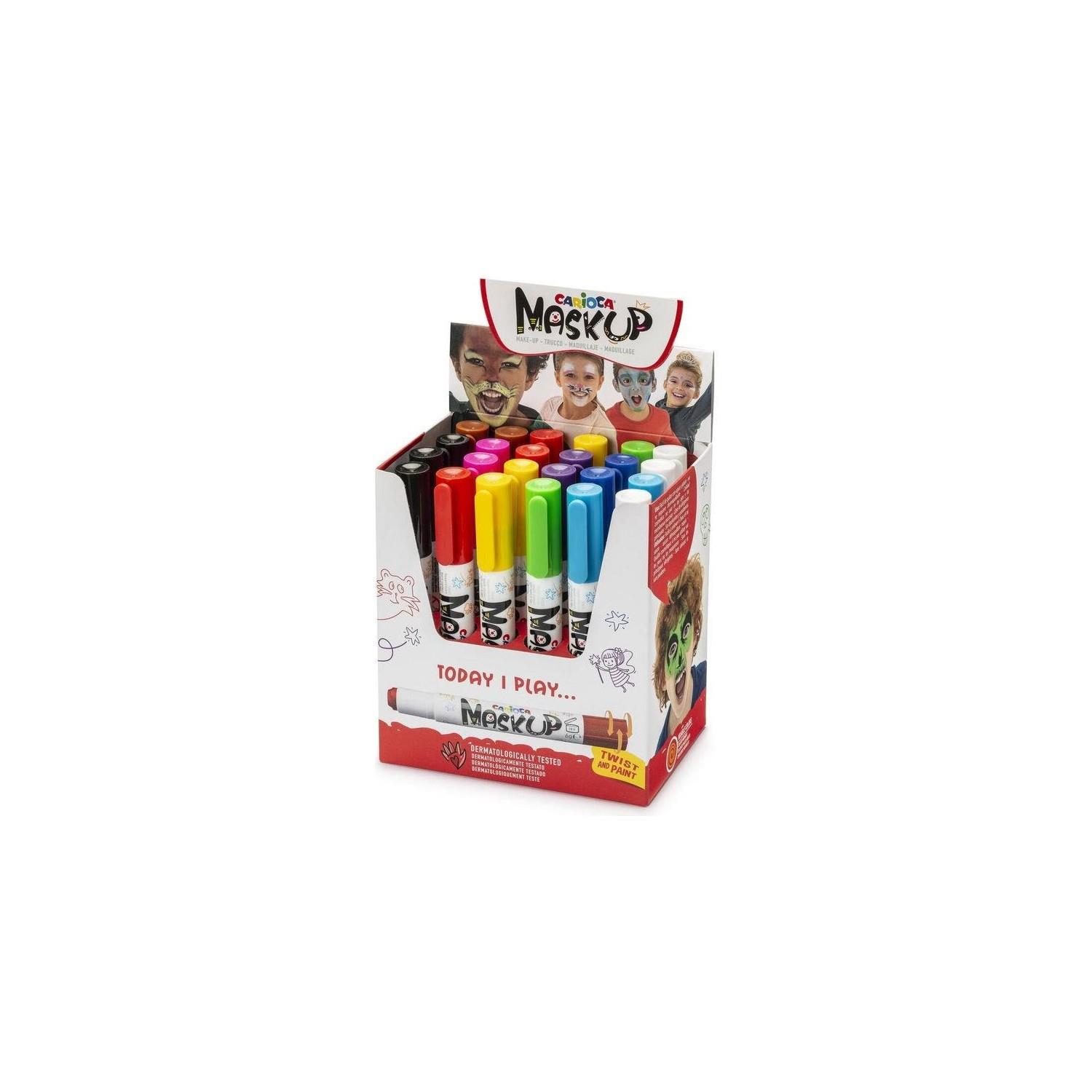 Carioca Yüz Boyası 6 Gram 24 Adet Karışık Renk Yüz Boyası