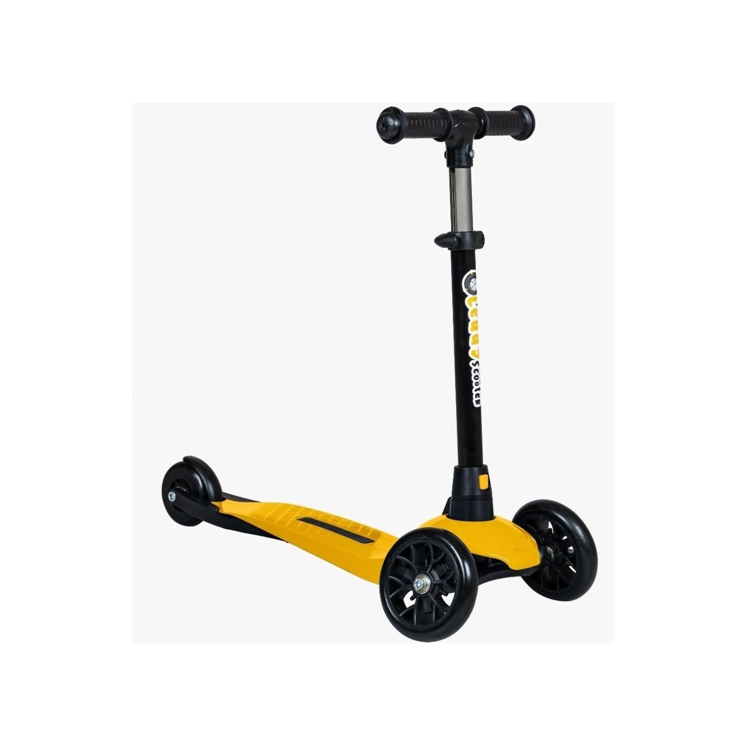 Çekirdek Zeka Leddy Scooter Turuncu Işıklı Scooter 20 KG Kapasiteli