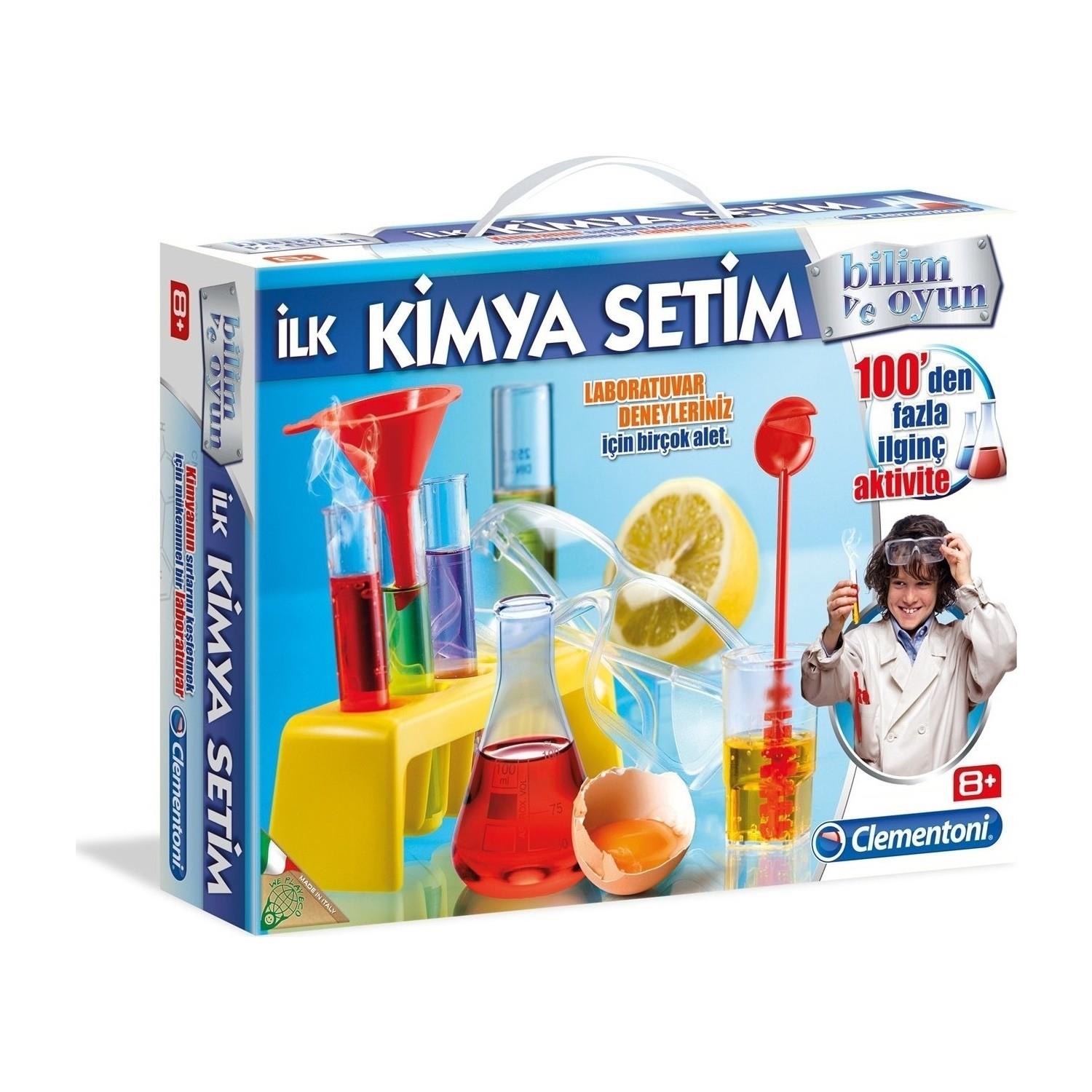 Clementoni Deney Seti - İlk Kimya Deney Setim