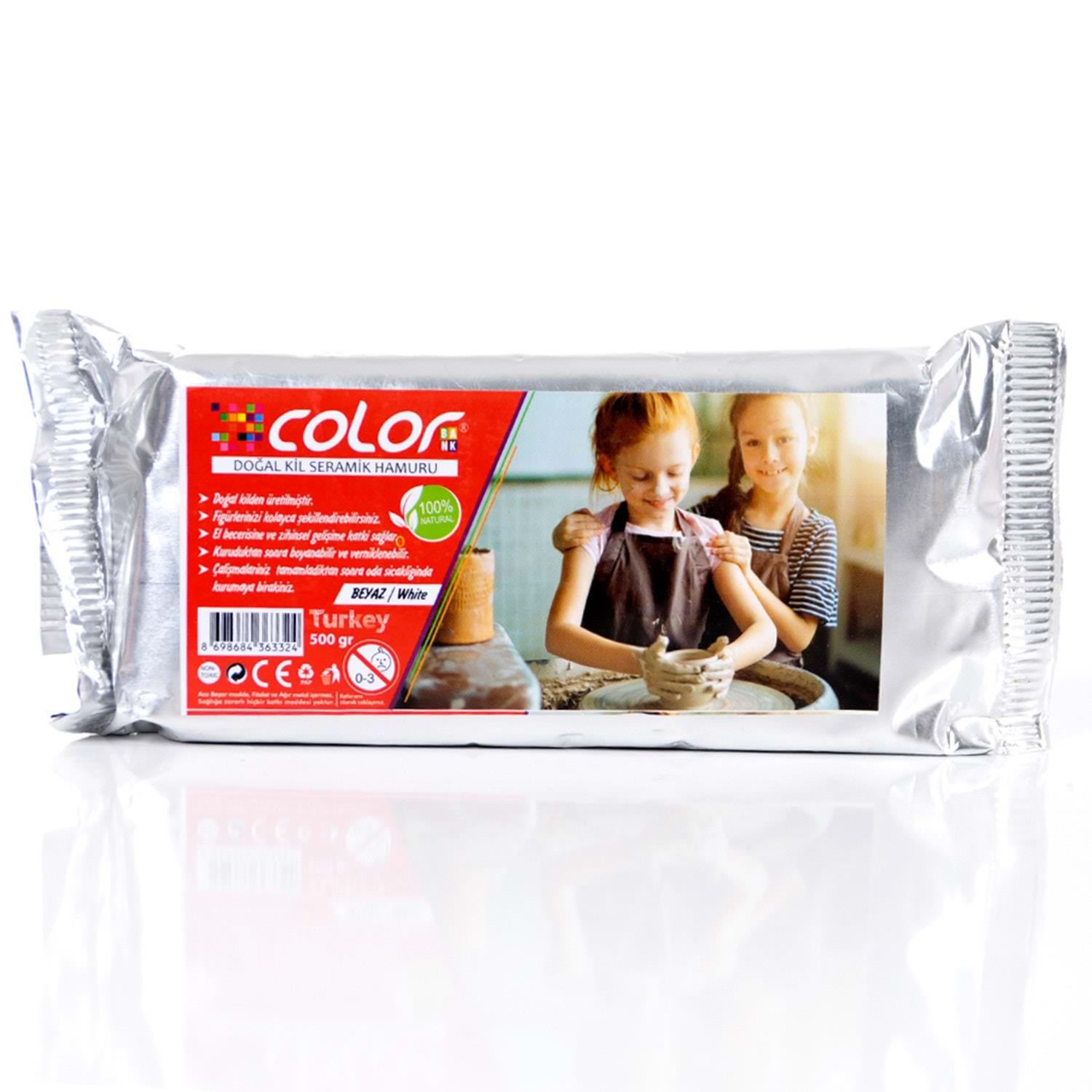Colorbank Seramik Hamuru 500 Gr Kahverengi Seramik Hamuru