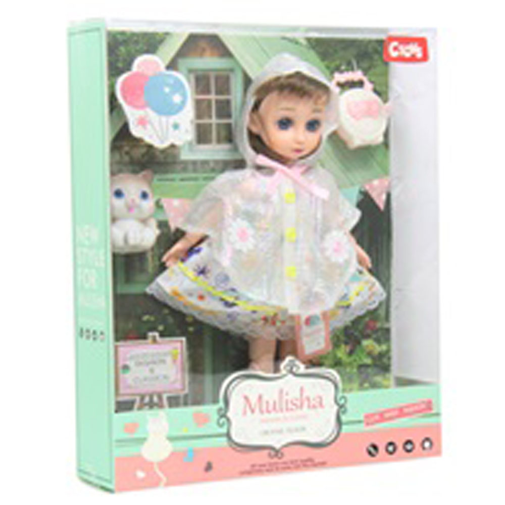 Ctoy Oyuncak Mulisha Aksesuarlı Bebek Karışık Model 1 Adet Bebek