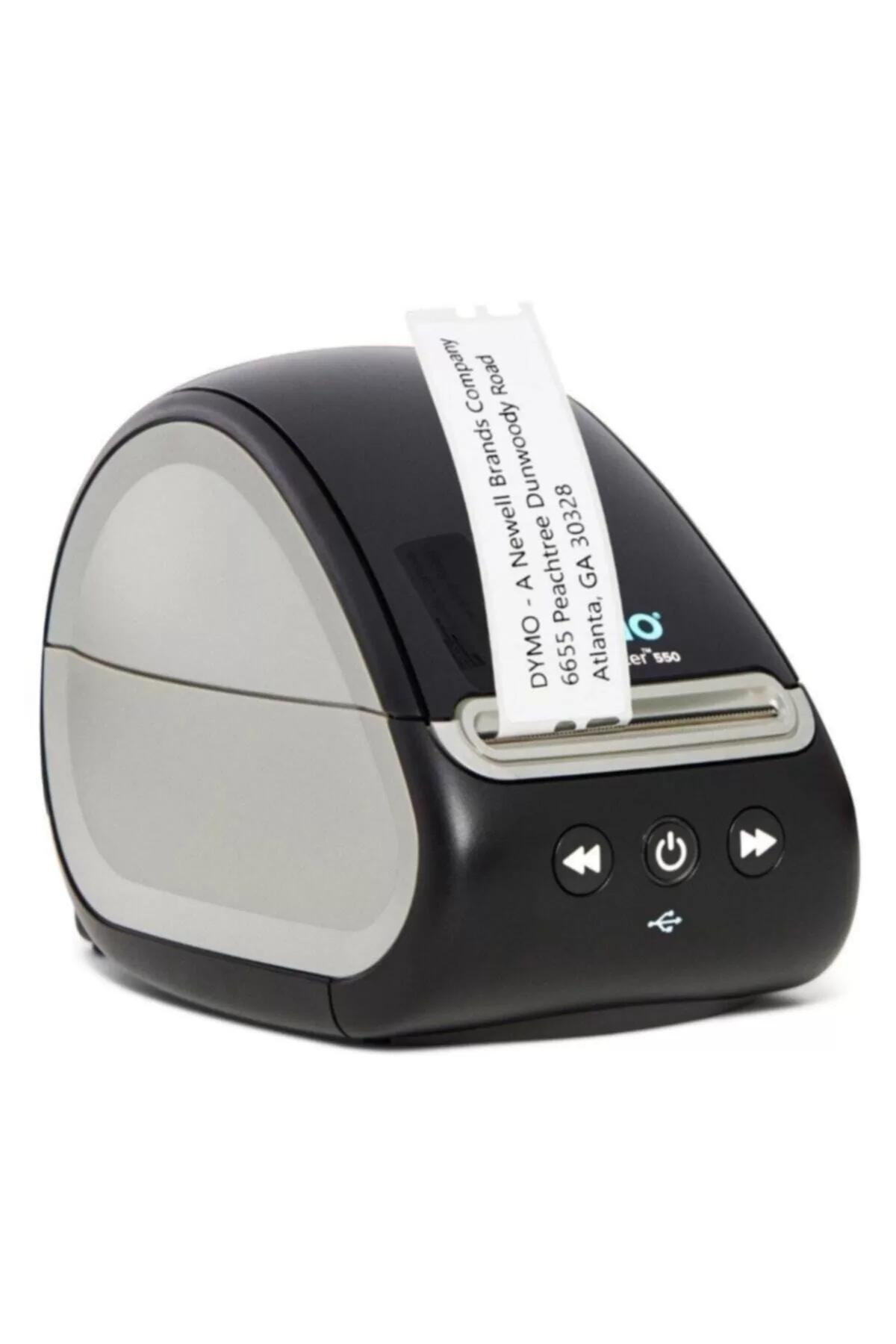 DYMO LabelWriter 550 PC Bağlantılı Etiket Yazıcı Gri - Siyah Renkli Etiket Makinesi Uyumlu 