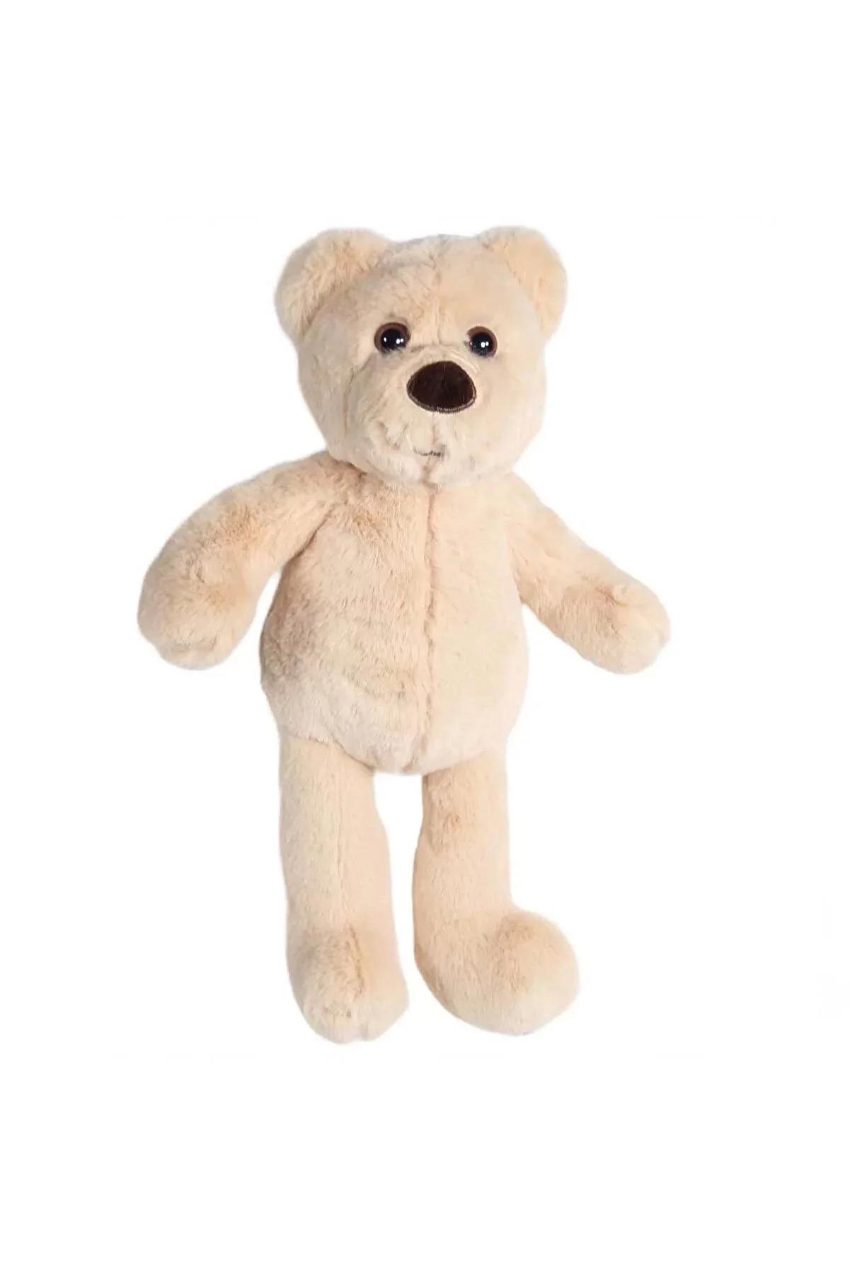Dada Peluş Oyuncak Ayaklı Ayı Krem 45 Cm Uyku Arkadaşı Peluş Ayı