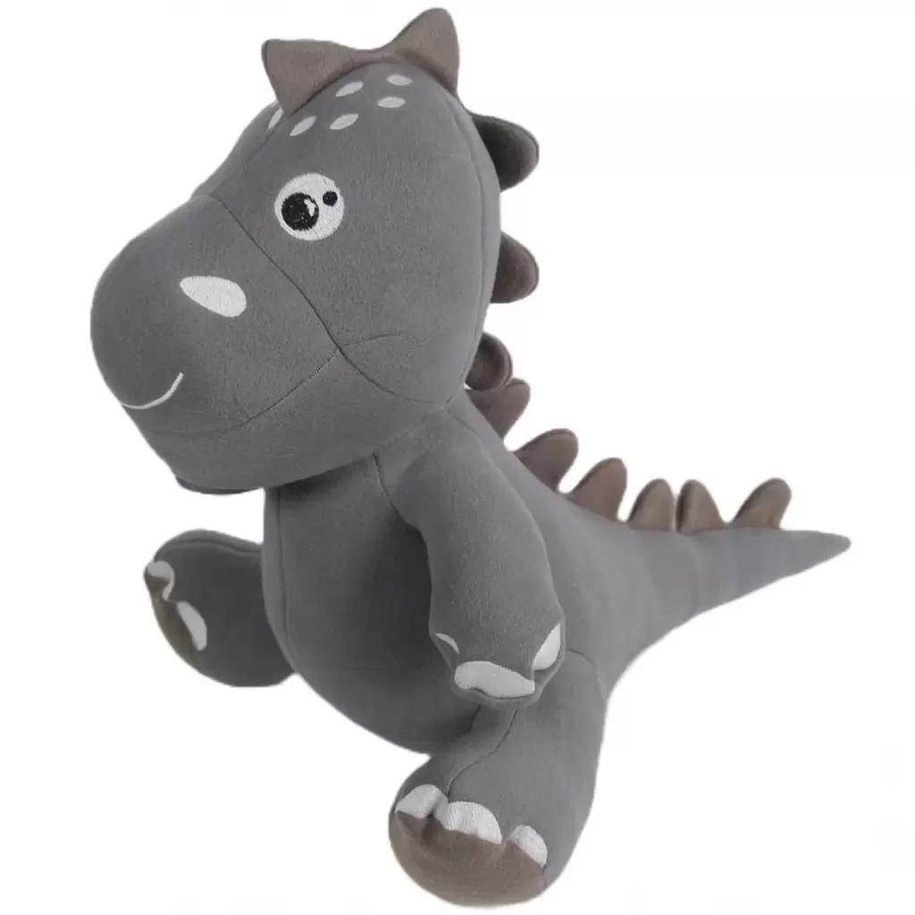 Dada Peluş Oyuncak Dino Gri 40 Cm Uyku Arkadaşı Dino