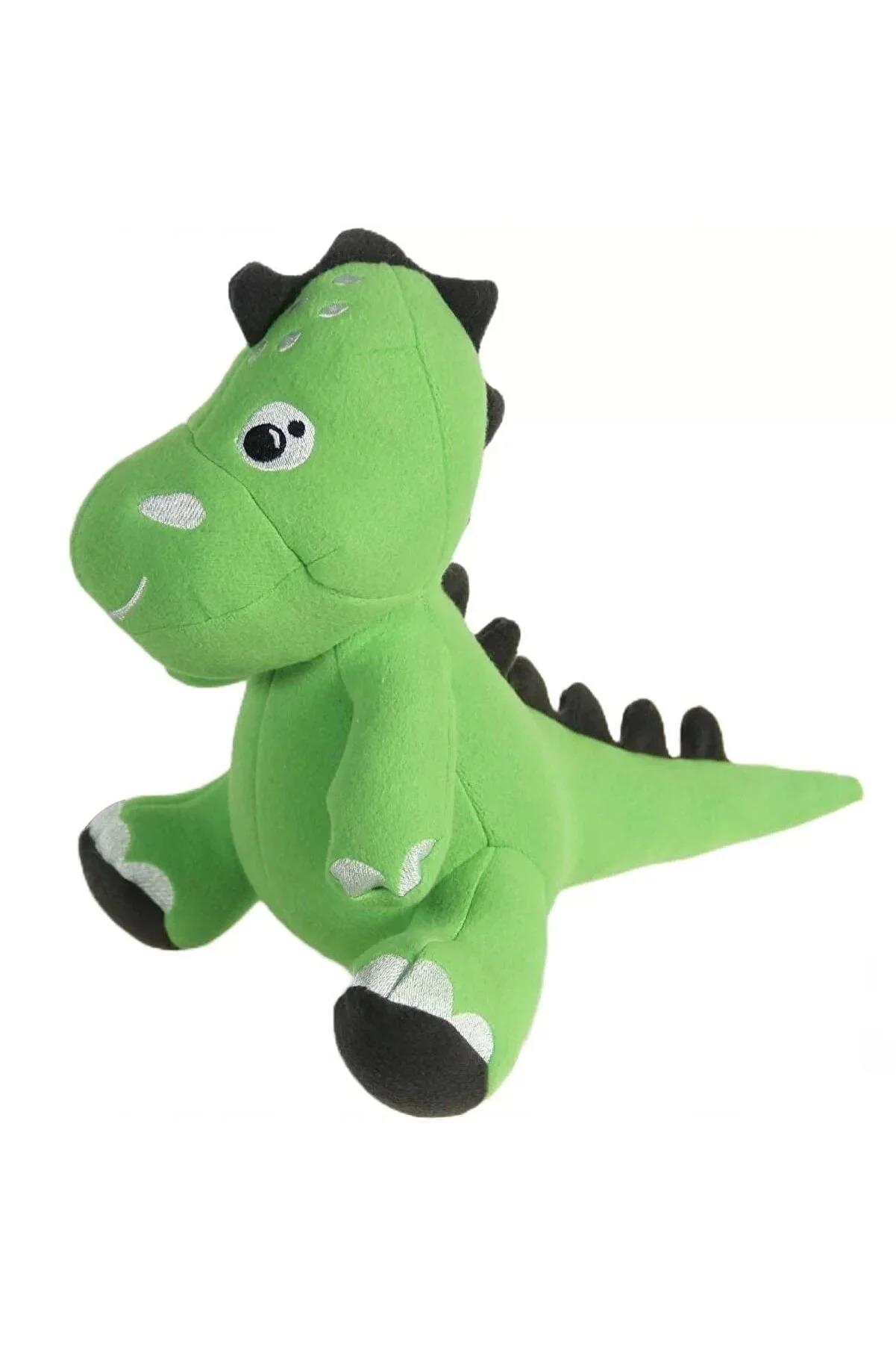 Dada Peluş Oyuncak Dino Yeşil 25 Cm Uyku Arkadaşı Peluş Dino