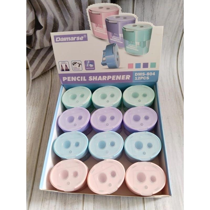 Daimarse Kalemtraş Çiftli Hazneli Kalemtıraş (12 Li Paket)