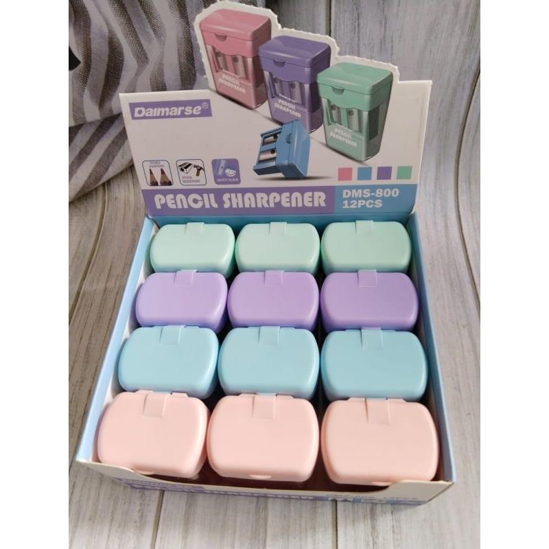 Daimarse Kalemtraş Çiftli Hazneli Kalemtıraş (12 Li Paket)