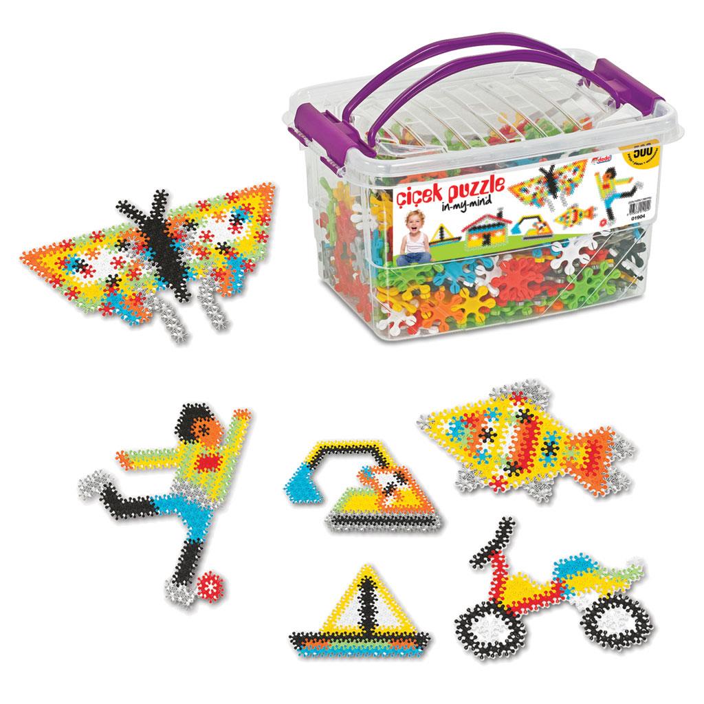 Dede Çiçek Puzzle Box 500 Parça Çiçek Puzzle