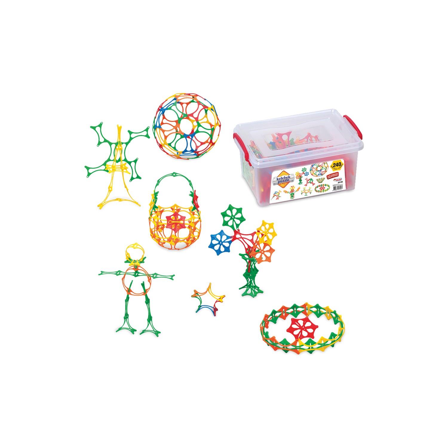 Dede Kelebek Puzzle Küçük Boy Box 240 Parça
