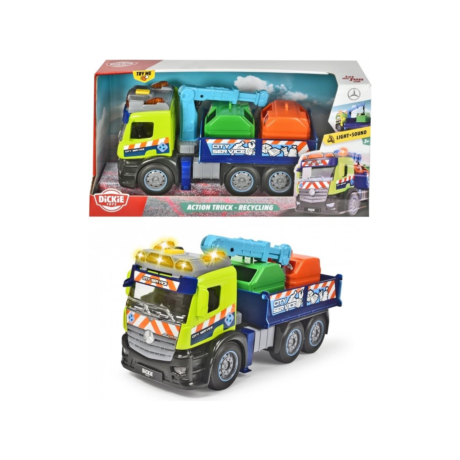 Dickie Toys Action Geri Dönüşüm Kamyonu Aksiyon Geri Dönüşüm Kamyonu