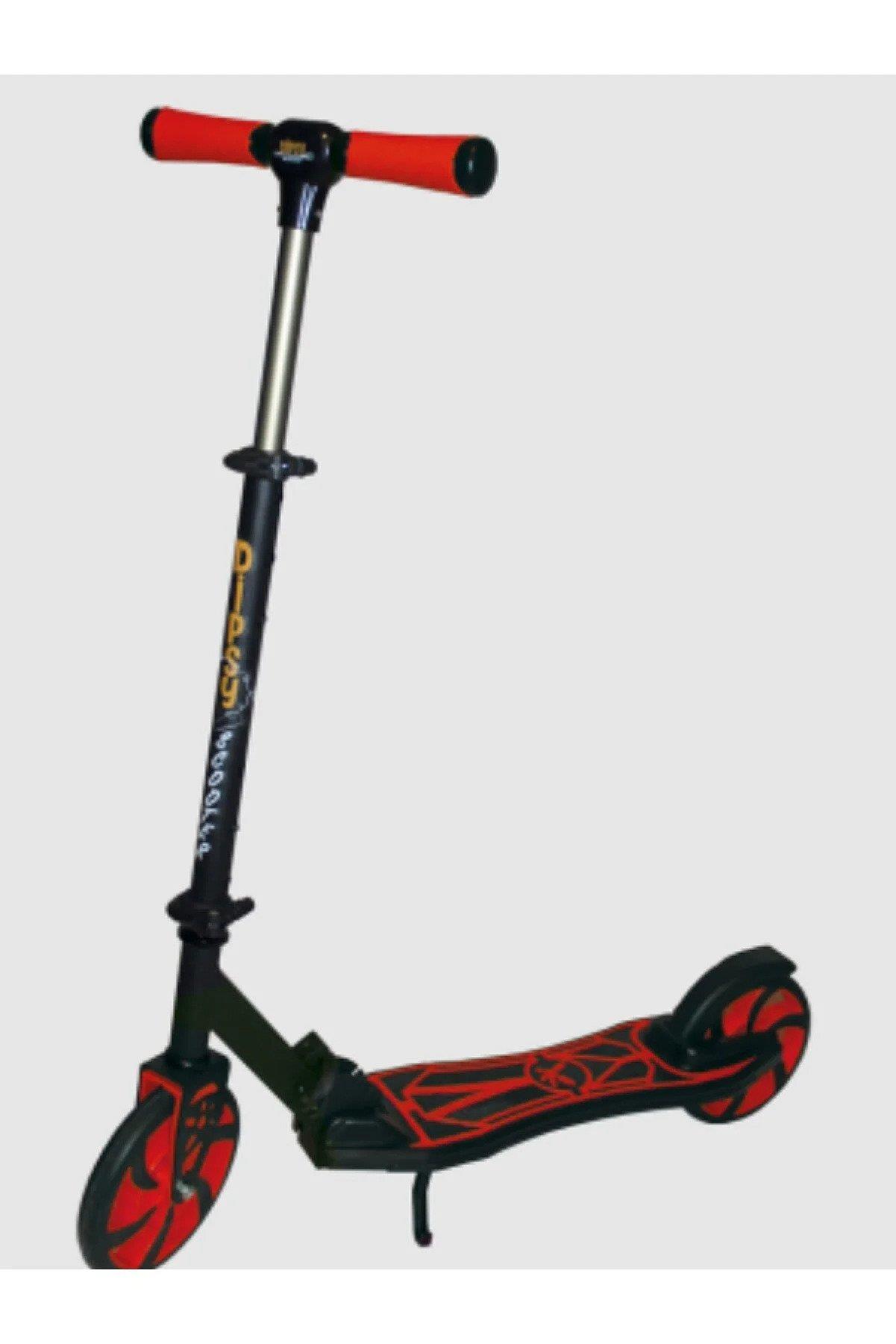 Dipsy Scooter Kırmızı İki Tekerlekli Katlanabilir Scooter 100 KG Kapasiteli