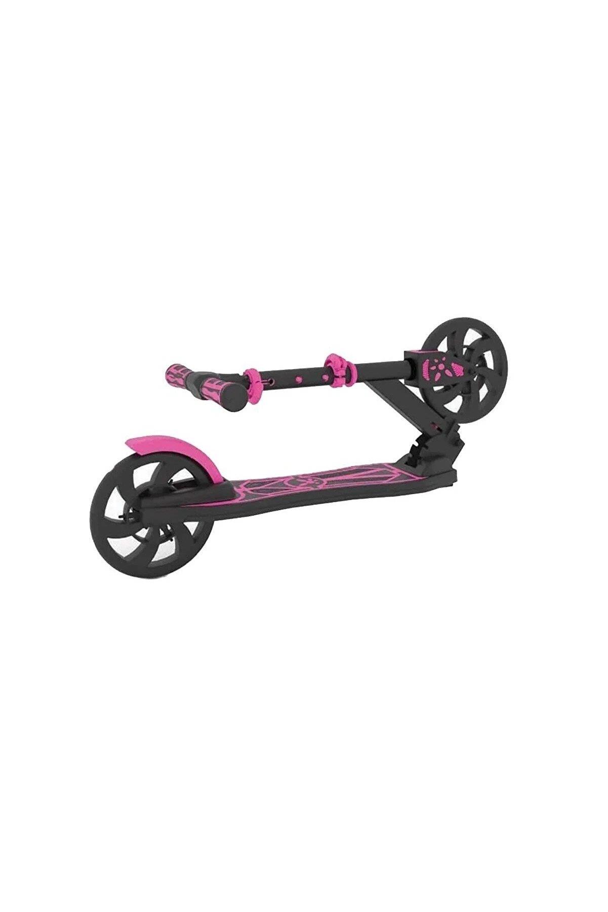 Dipsy Scooter Pembe İki Tekerlekli Katlanabilir Scooter 100 KG Kapasiteli Katlanabilir