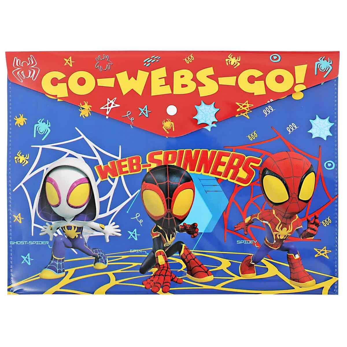 Disney Spiderman Çıtçıt Dosya Webs (12 Li Paket)