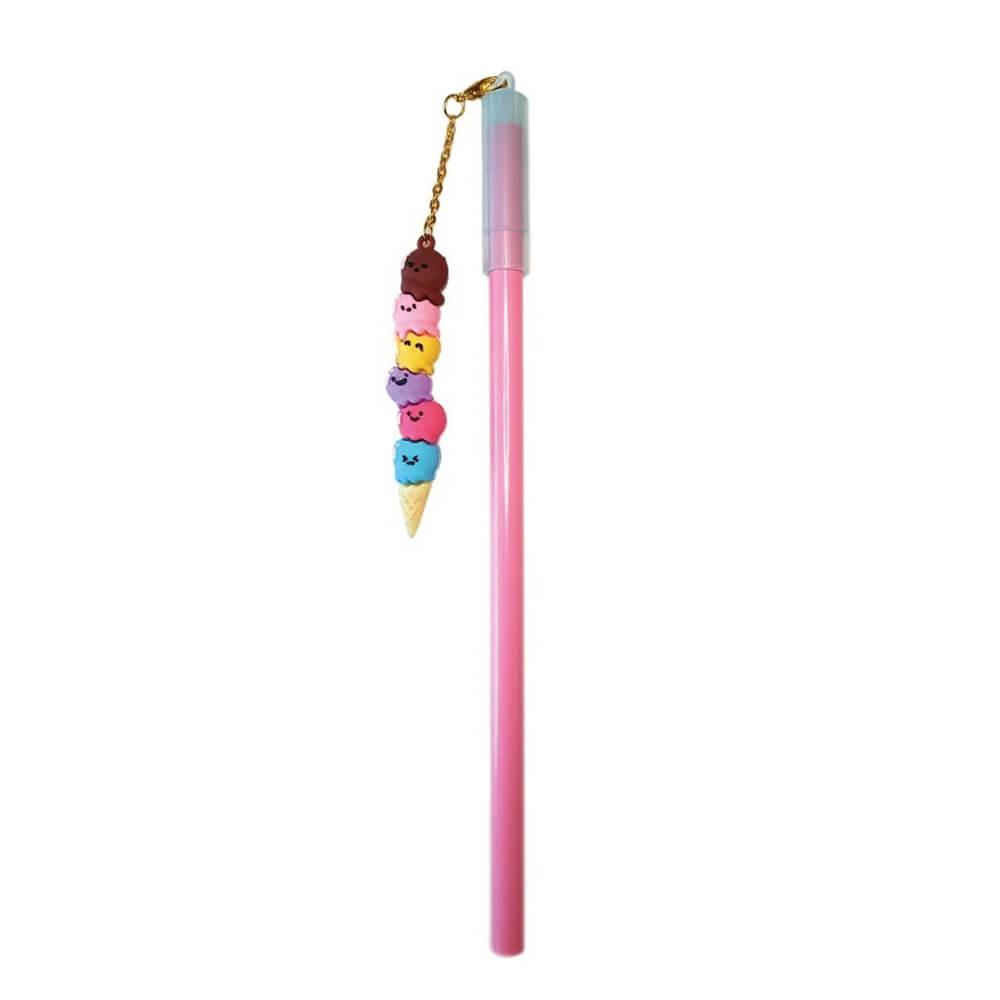 Dolphin Dondurma Başlıklı Kurşun Kalem (24 Lü Paket)
