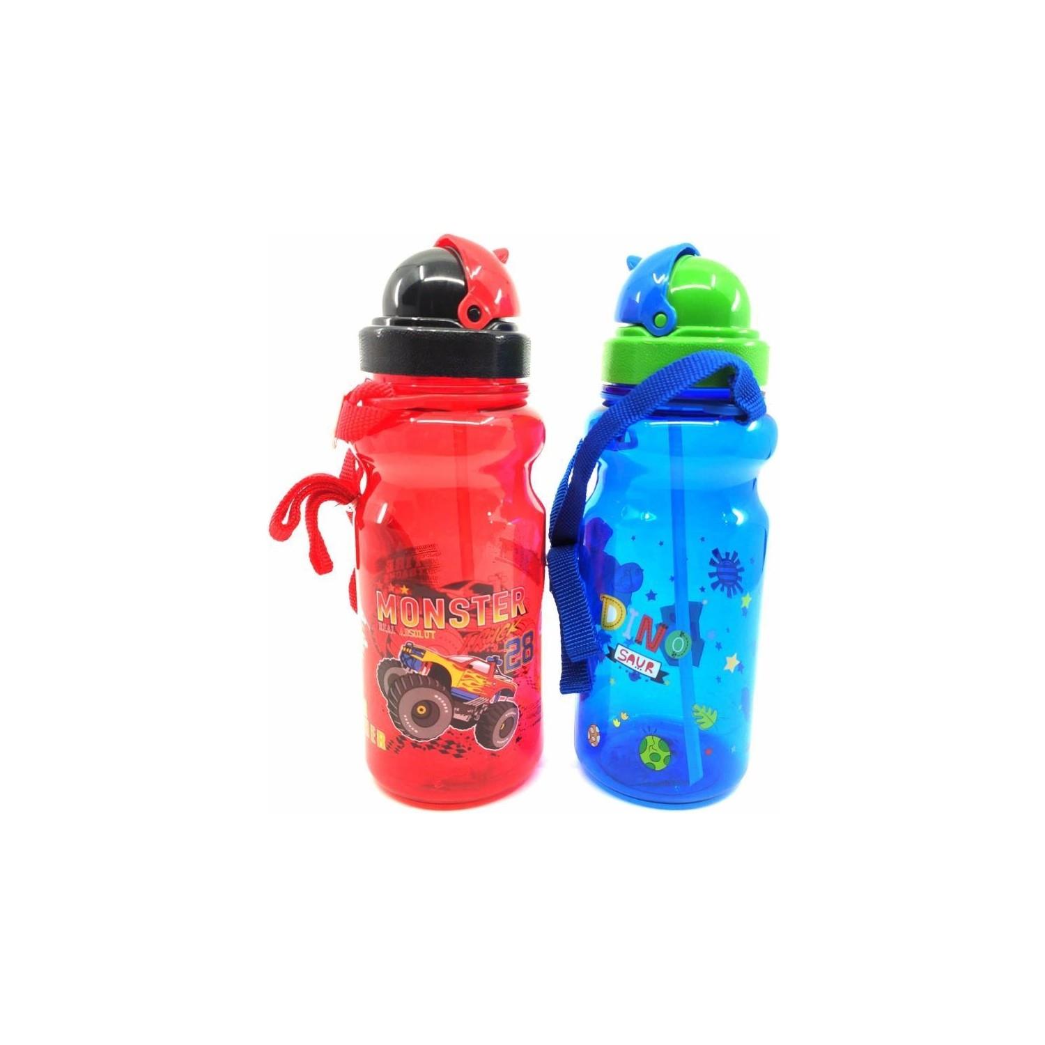 Dolphin Matara Plastik 500 ML Pipetli Suluk (Karışık Renk 1 Adet)