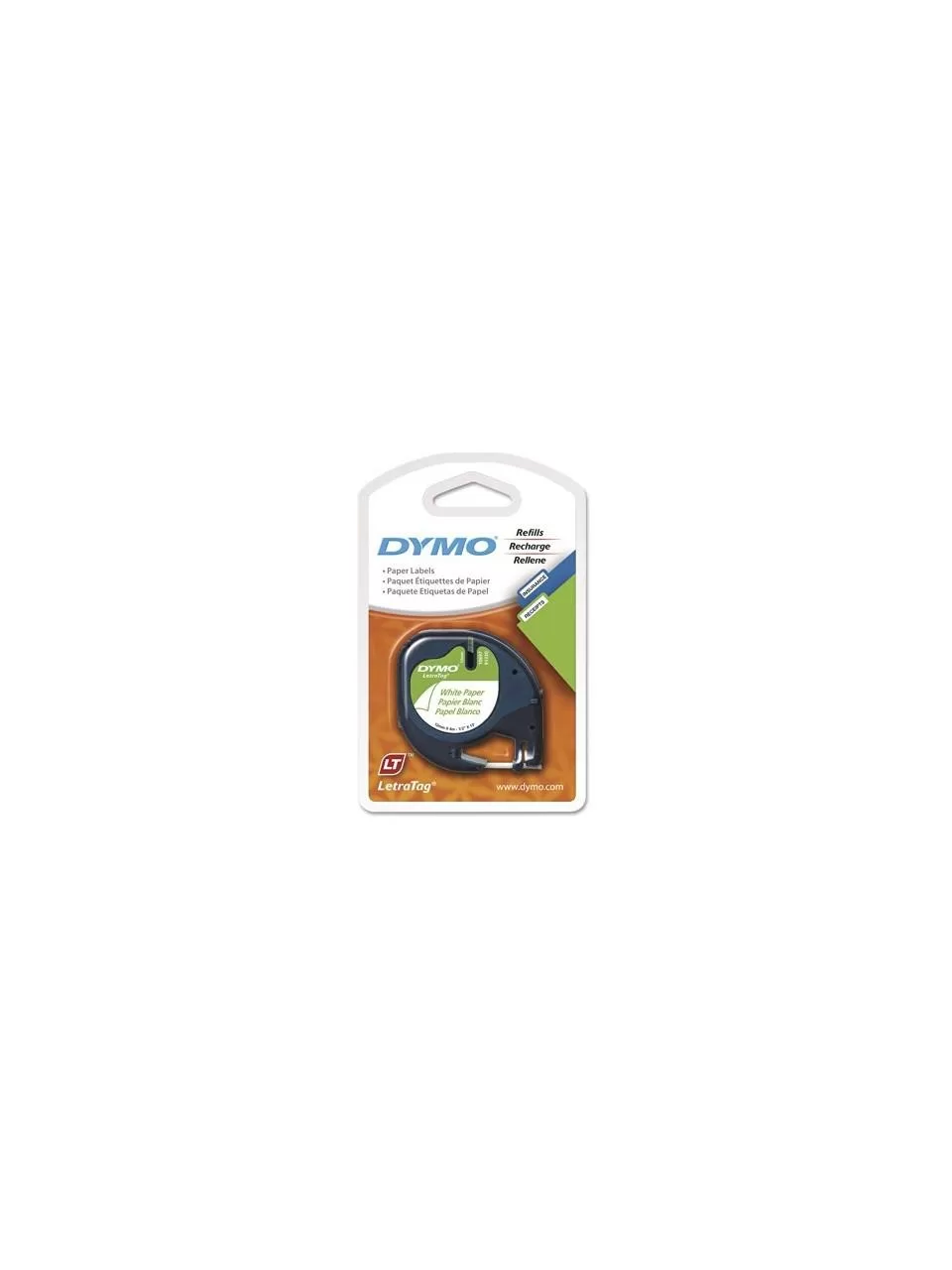 Dymo Letratag Şerit Kağıt 12MMx4 MT Beyaz 91200