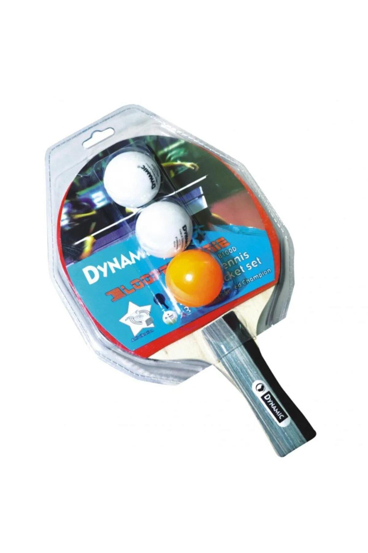 Dynamıc 1 Raket 3 Top Seti Masa Tenisi Raket ve Top Seti 1 Raket 3 Top